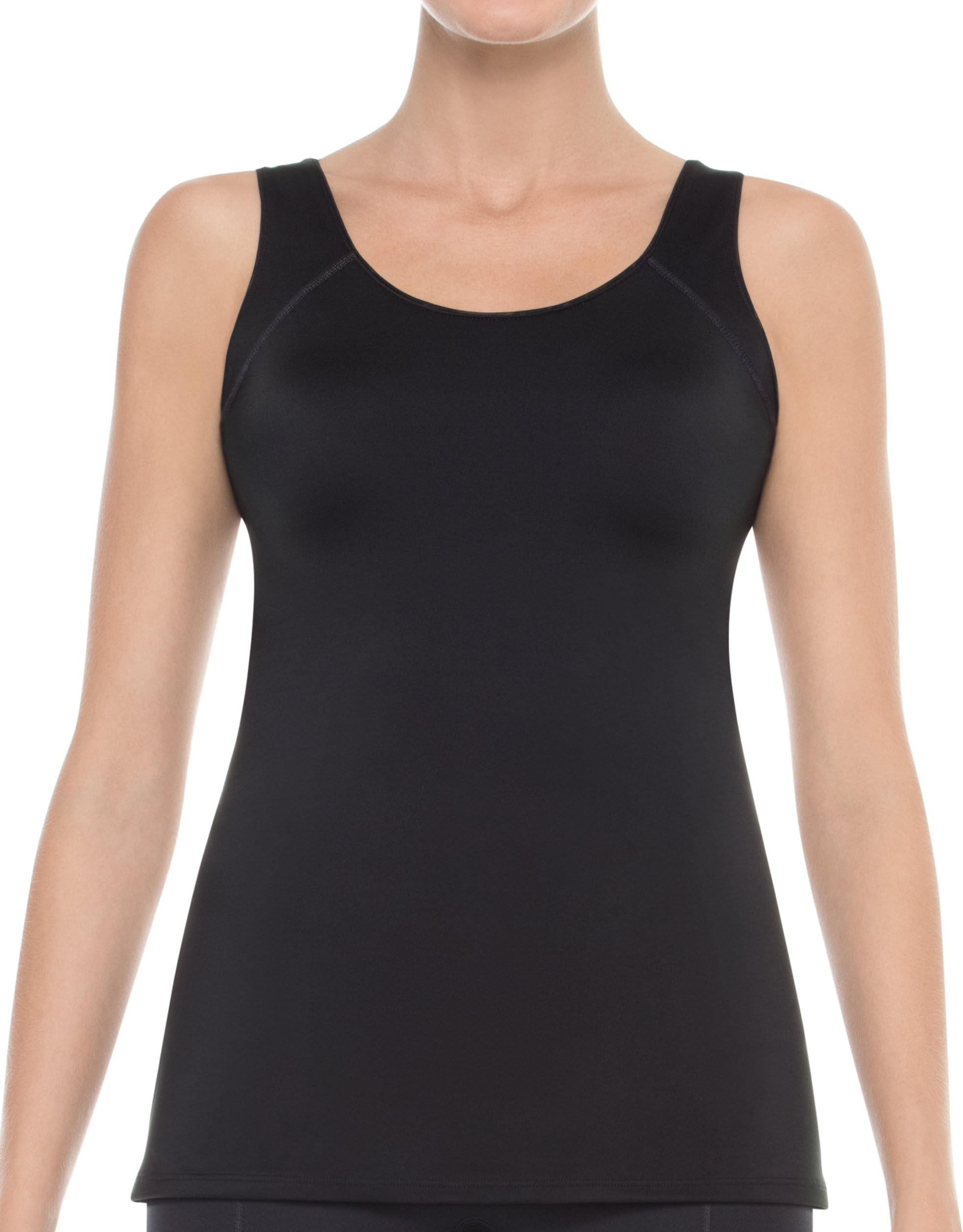 Spanx Active Tops Streamlined Tank - Black