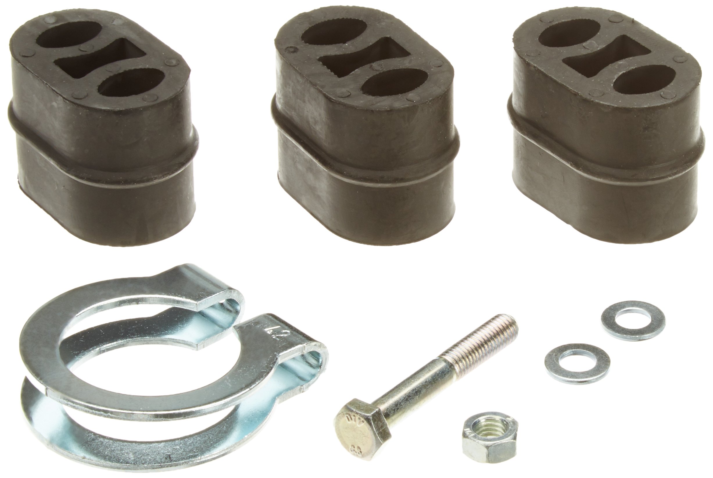 HJS 82 14 9033 Montagesatz Abgasanlage – Für Opel Corsa C 1.0 (2000–2009), Endschalldämpfer, Erstausrüsterqualität