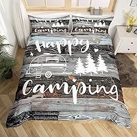 Vista 26 de Castle Fairy Funda de edredón de geometría moderna, tamaño Queen, funda de edredón verde y azul con 2 fundas de almohada para adolescentes