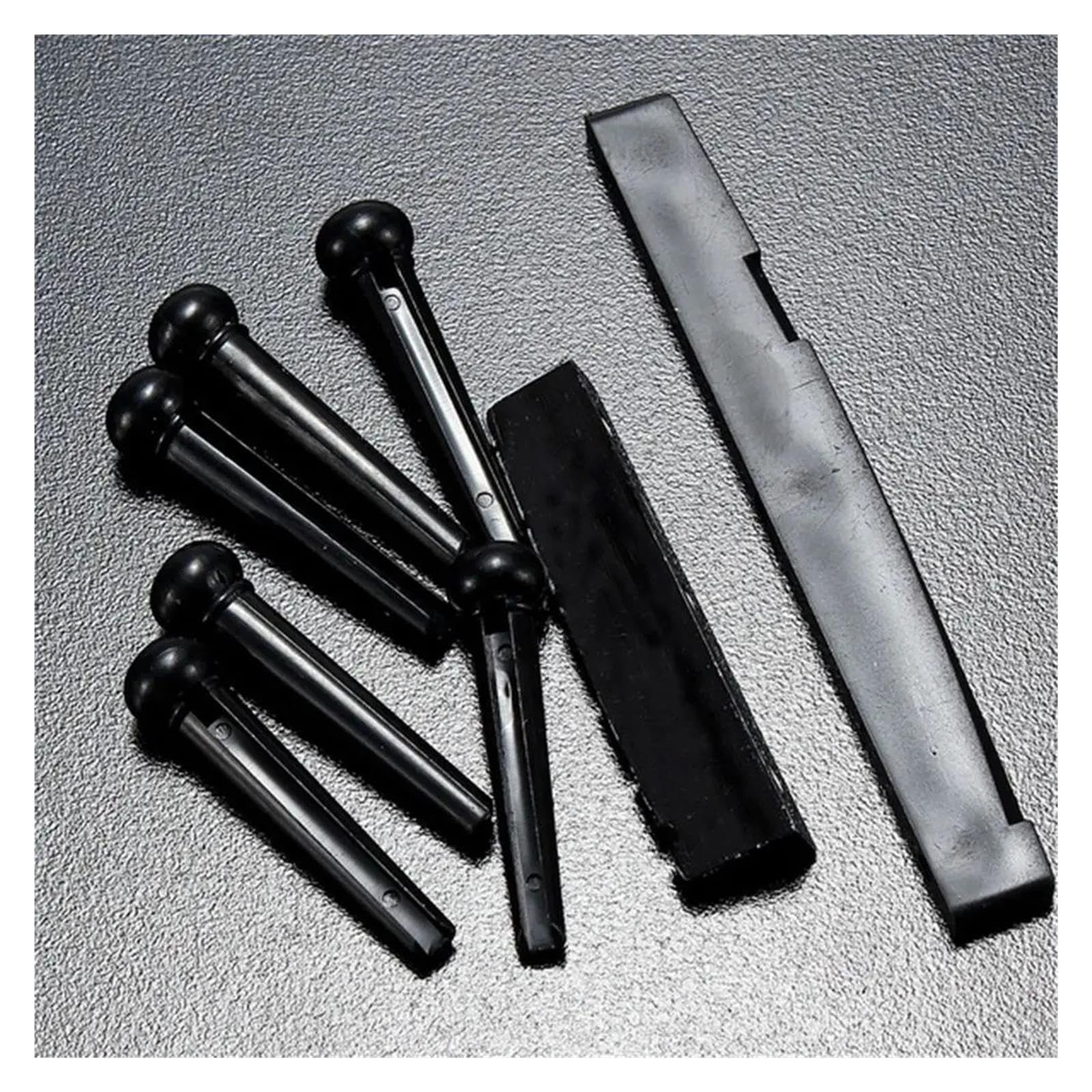 4 x tragbare Sattelstifte für klassische Gitarre, Kunststoff