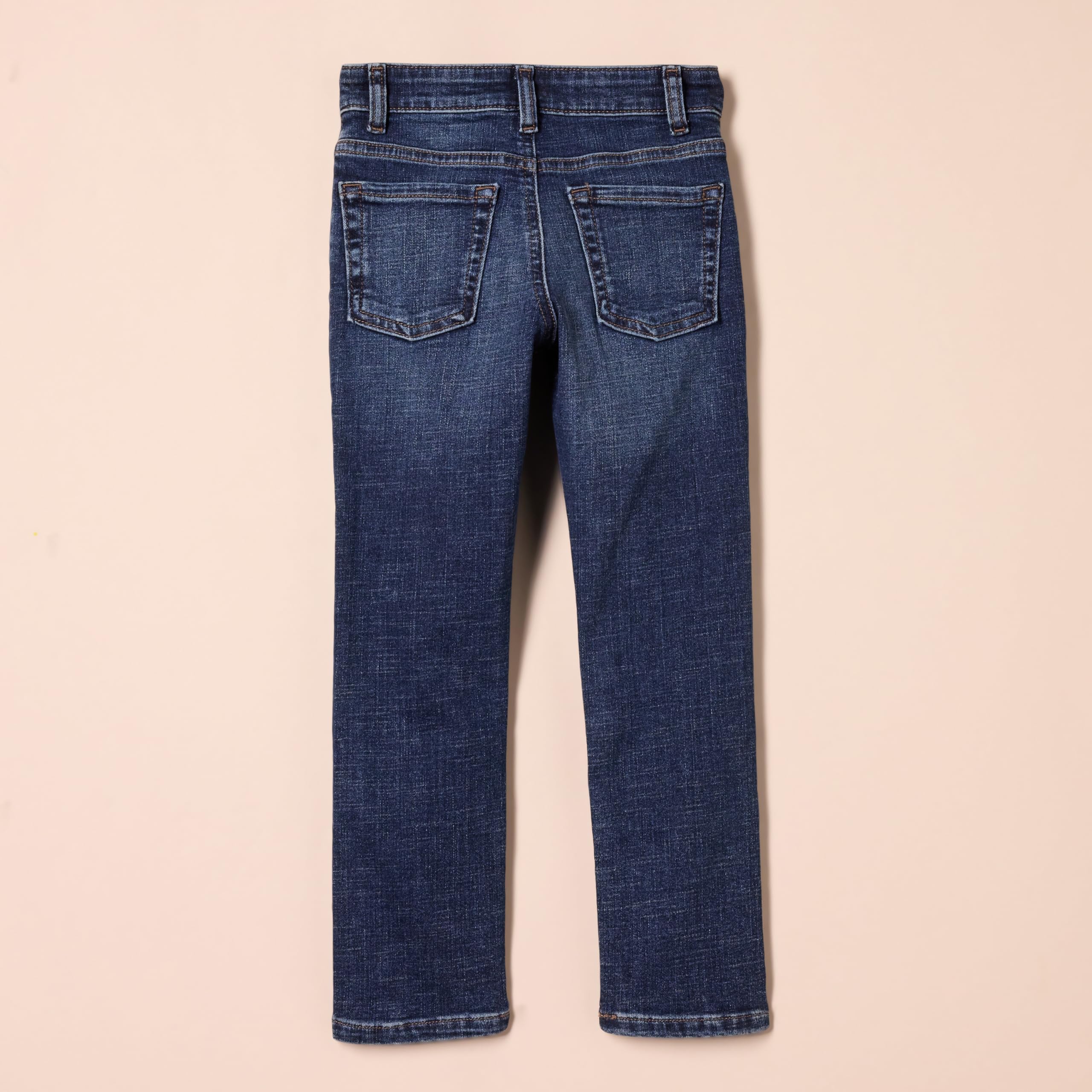 Amazon Essentials Niños Pantalón Vaquero Elástico de Ajuste Entallado