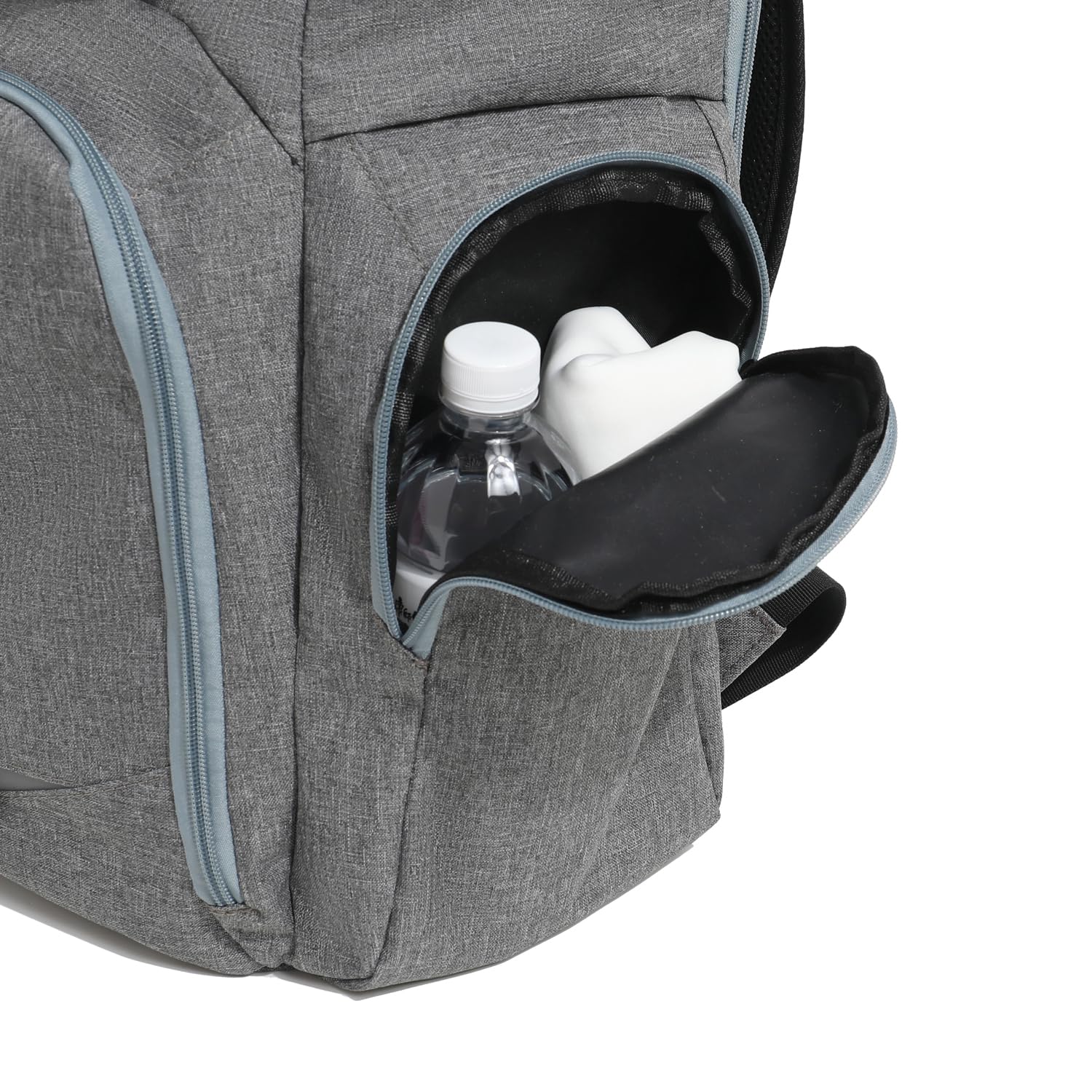 Sac à dos de bowling pour boule simple avec sac à chaussures jusqu'à 45,7 cm, sac de bowling avec support de balle rembourré pour accessoires