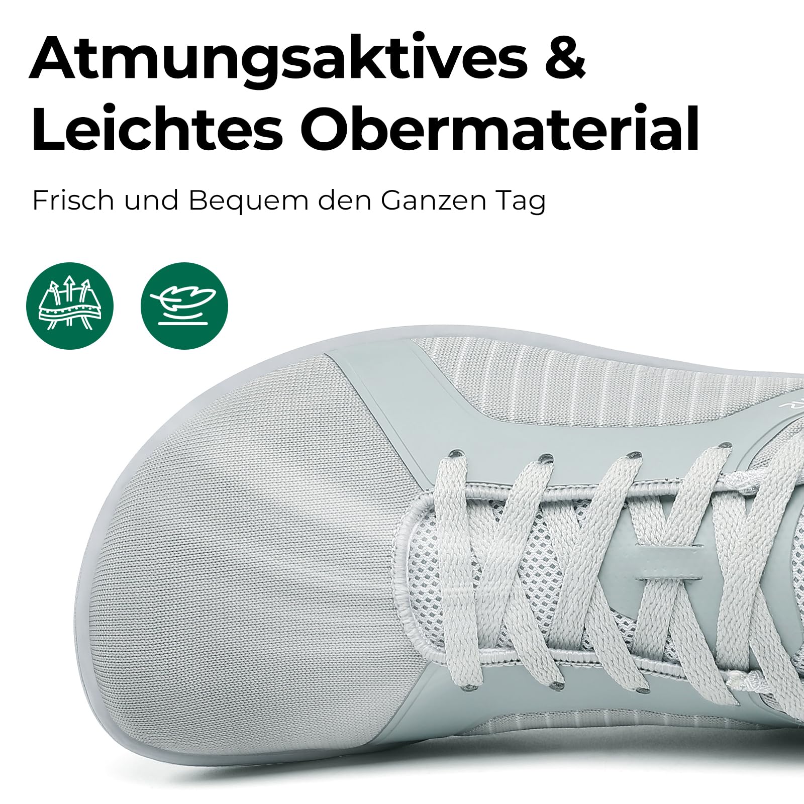SAGUARO Barfußschuhe Herren Minimalistische Freizeitschuhe mit Zero Drop Sohle für Alltag,Pendeln,Walking,Reisen Gr.39-48