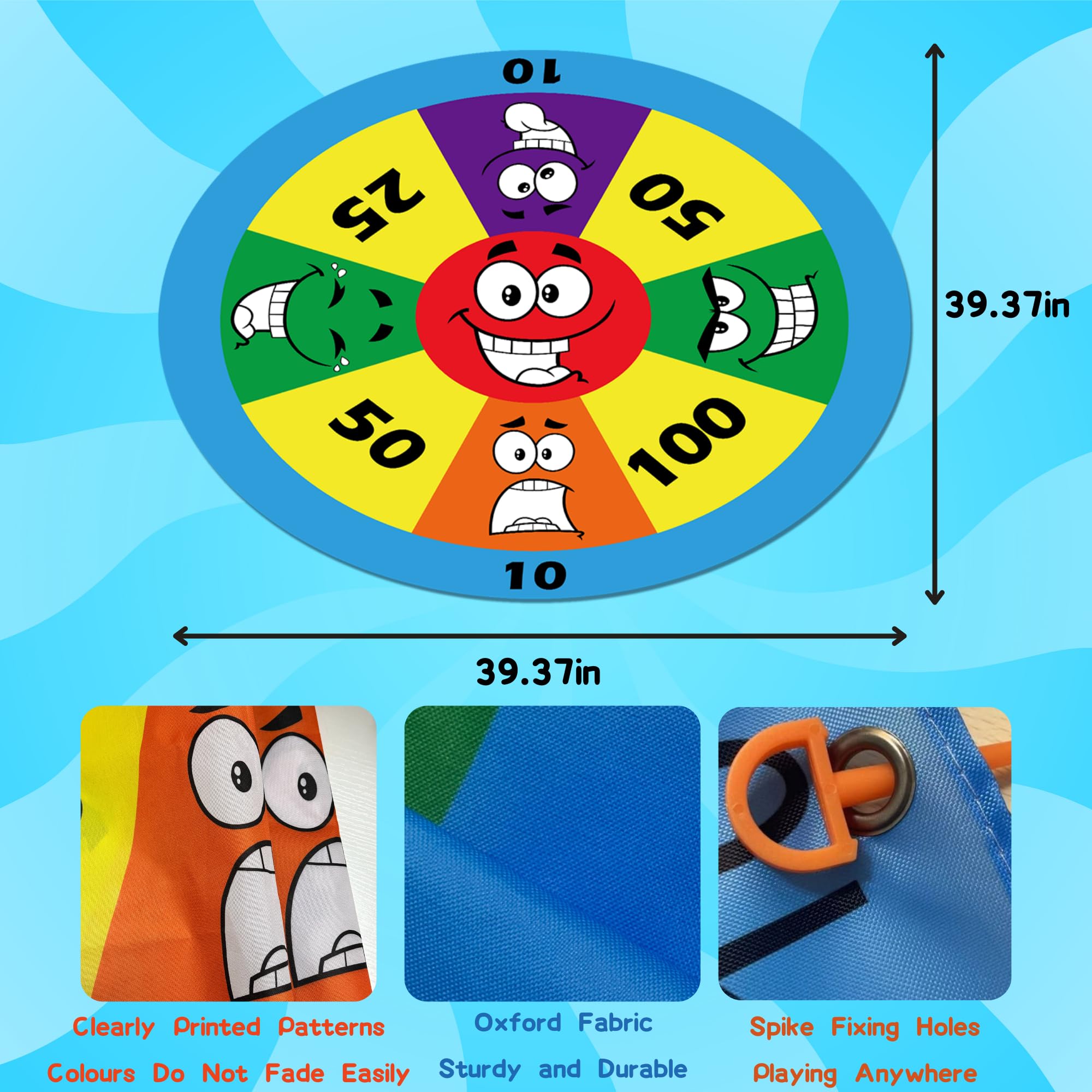 Edmirfun 4 In 1 Set Di Giochi Da Esterno Per Bambini, Giochi Di - 3