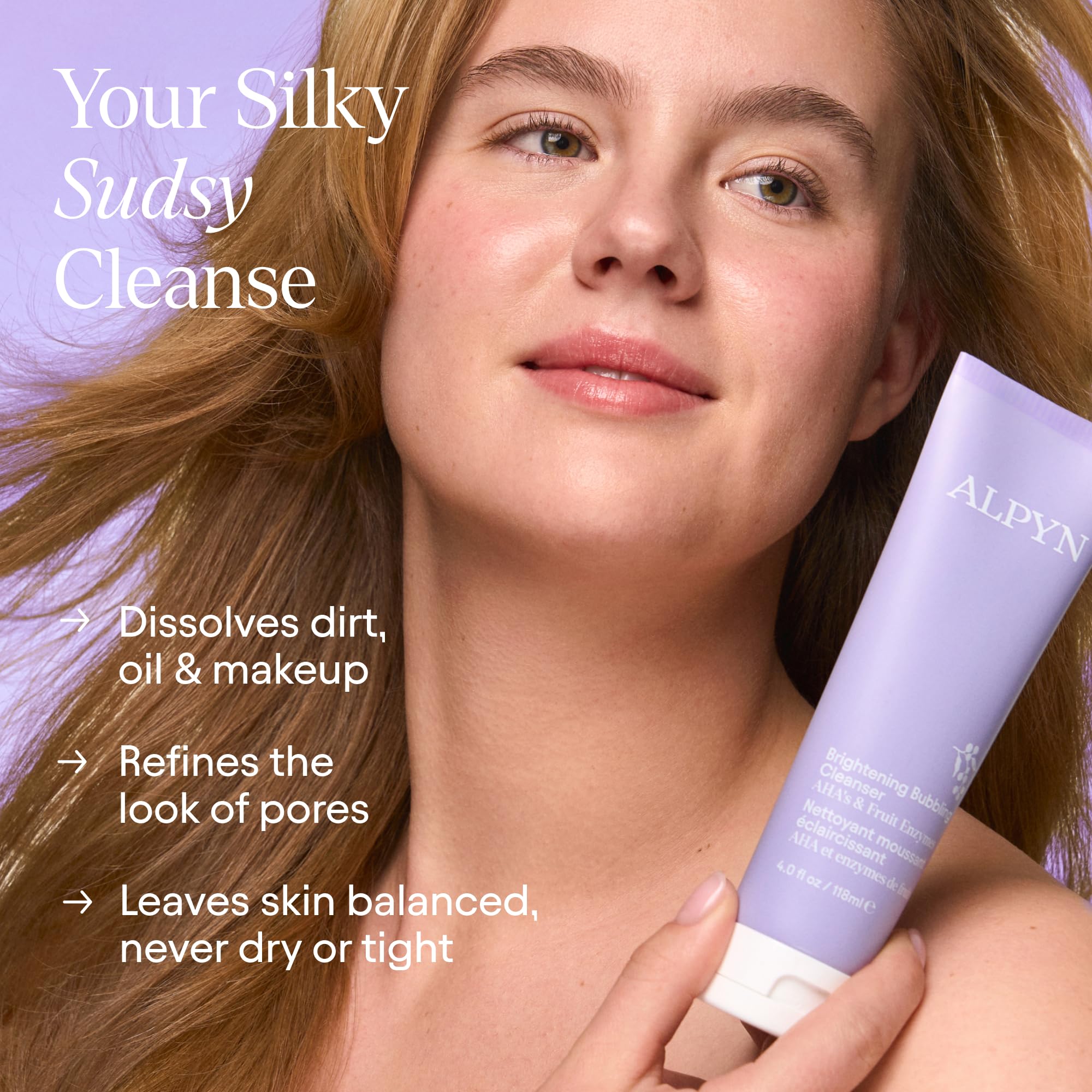 Amazon.com: ALPYN Creamy Bubbling & Clarifying Cleanser Face Wash