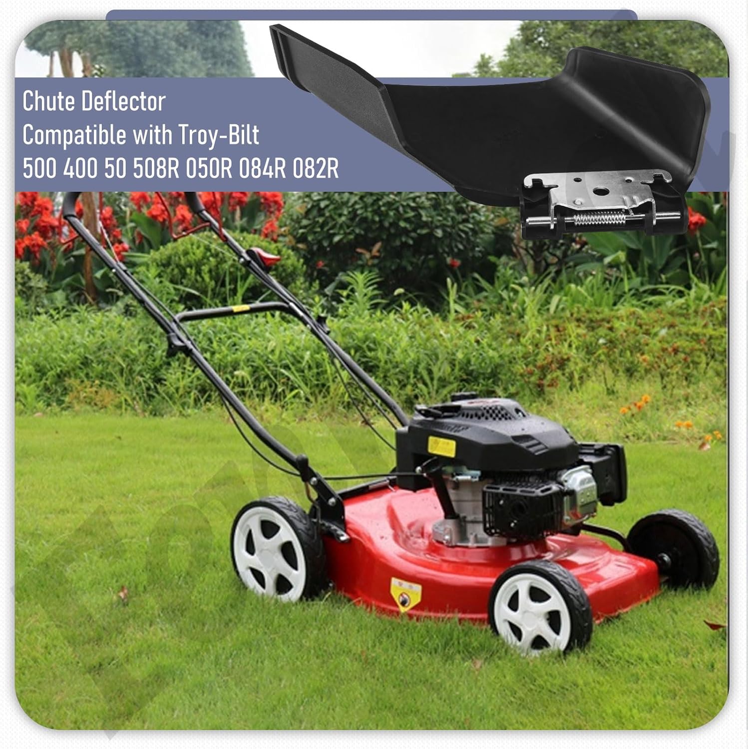 Fennoral 931-1034B Chute Deflector Compatible with CUB Cadet 72 Push Propelled E-RS elf 74115 74 72115, Also for Troy-Bilt 500 400 50 508R 050R 084R 082R