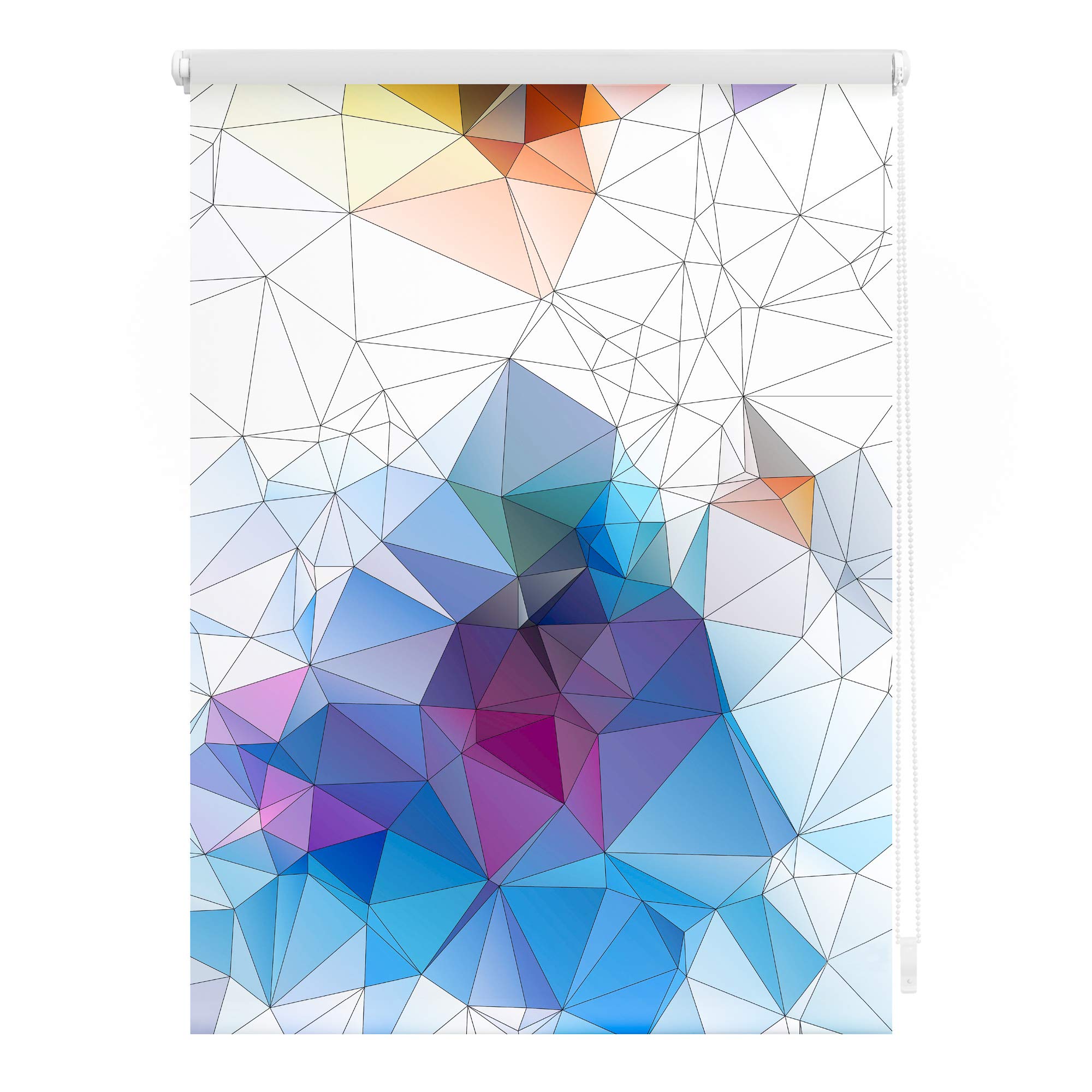 Lichtblick Rollo Tageslicht Blickdicht ohne Bohren 60 x 150 cm (B x L)