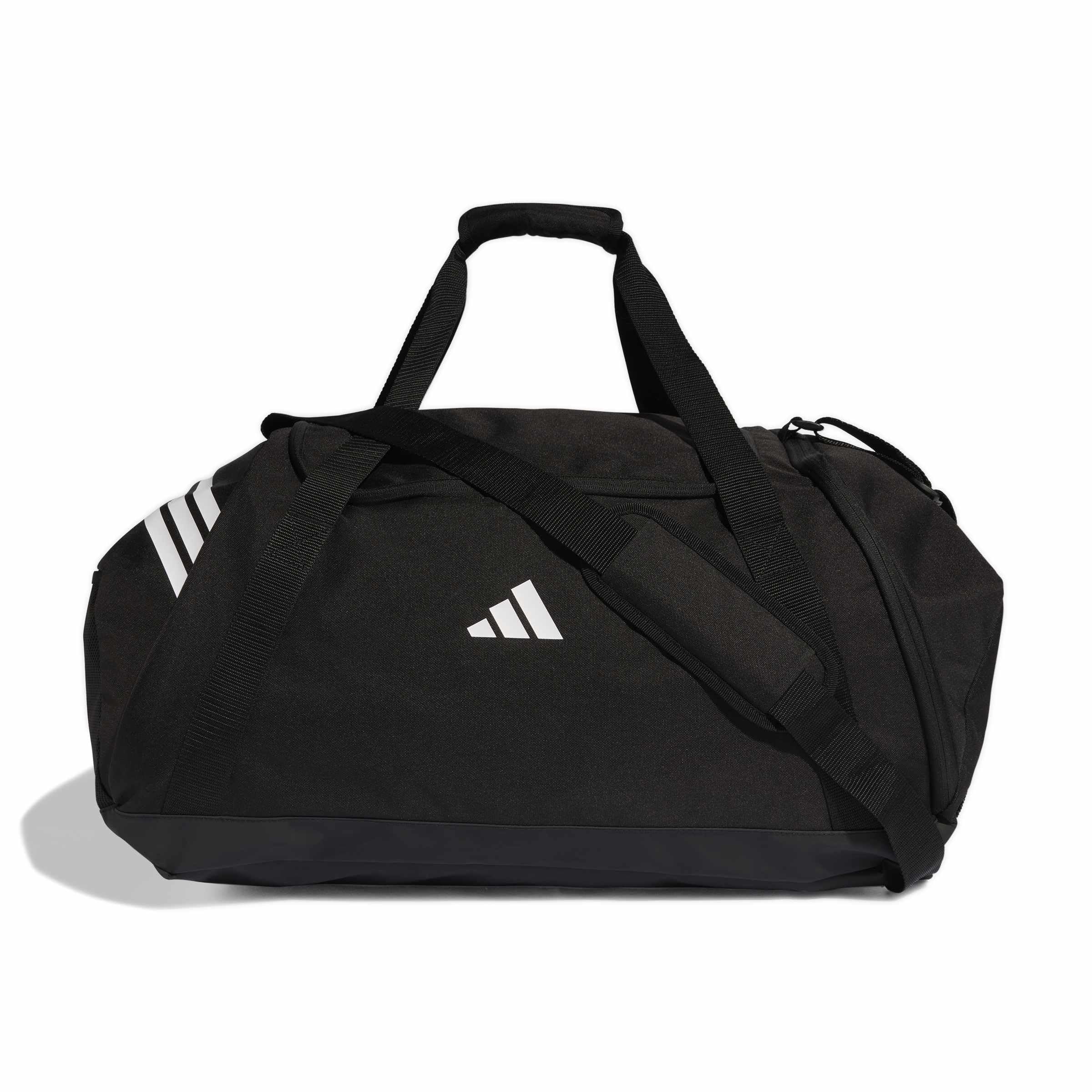 adidas Unisex Tiro Duffle Bag Large Duffel Bag, Black/White, One Size