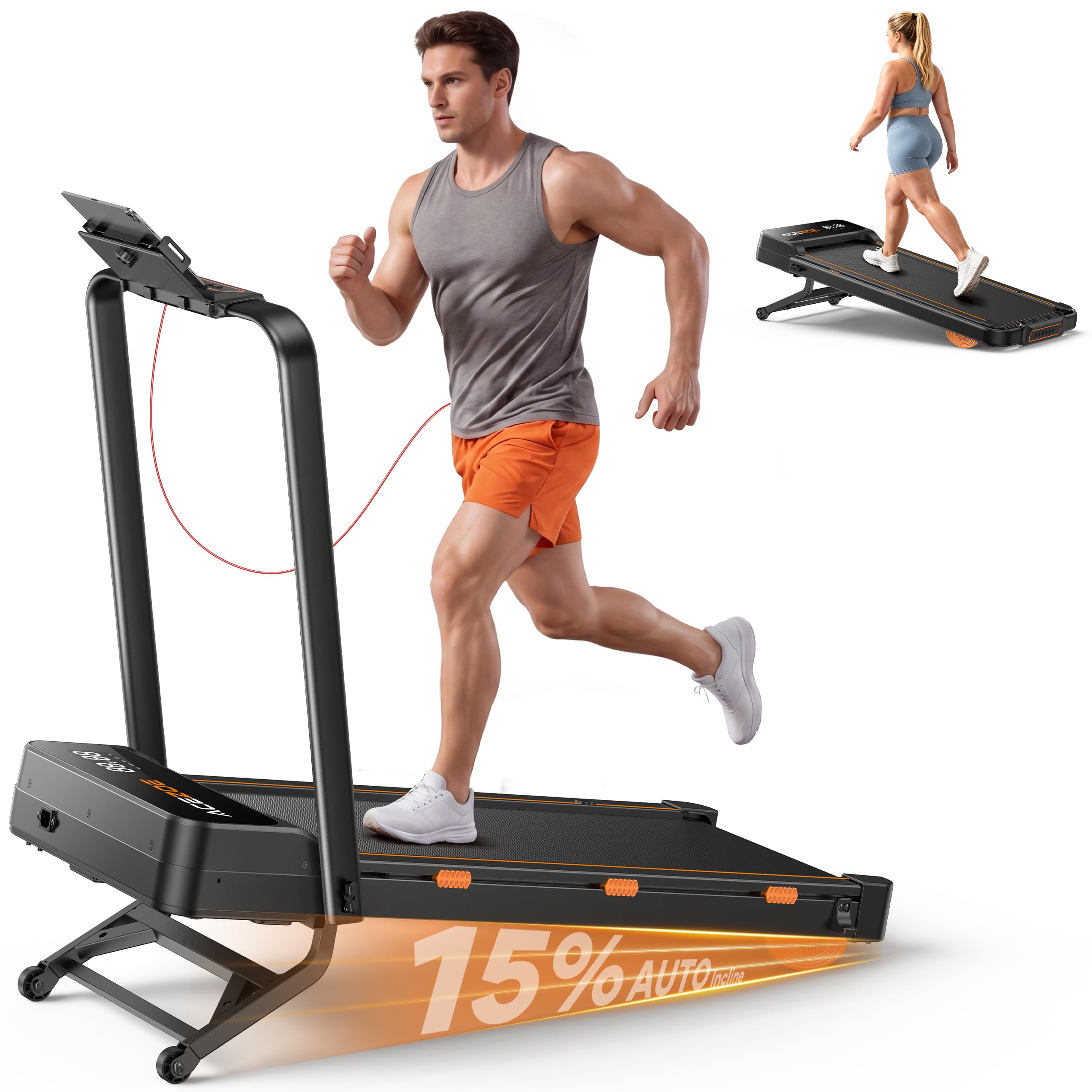 Acezoe Auto Incline Treadmill