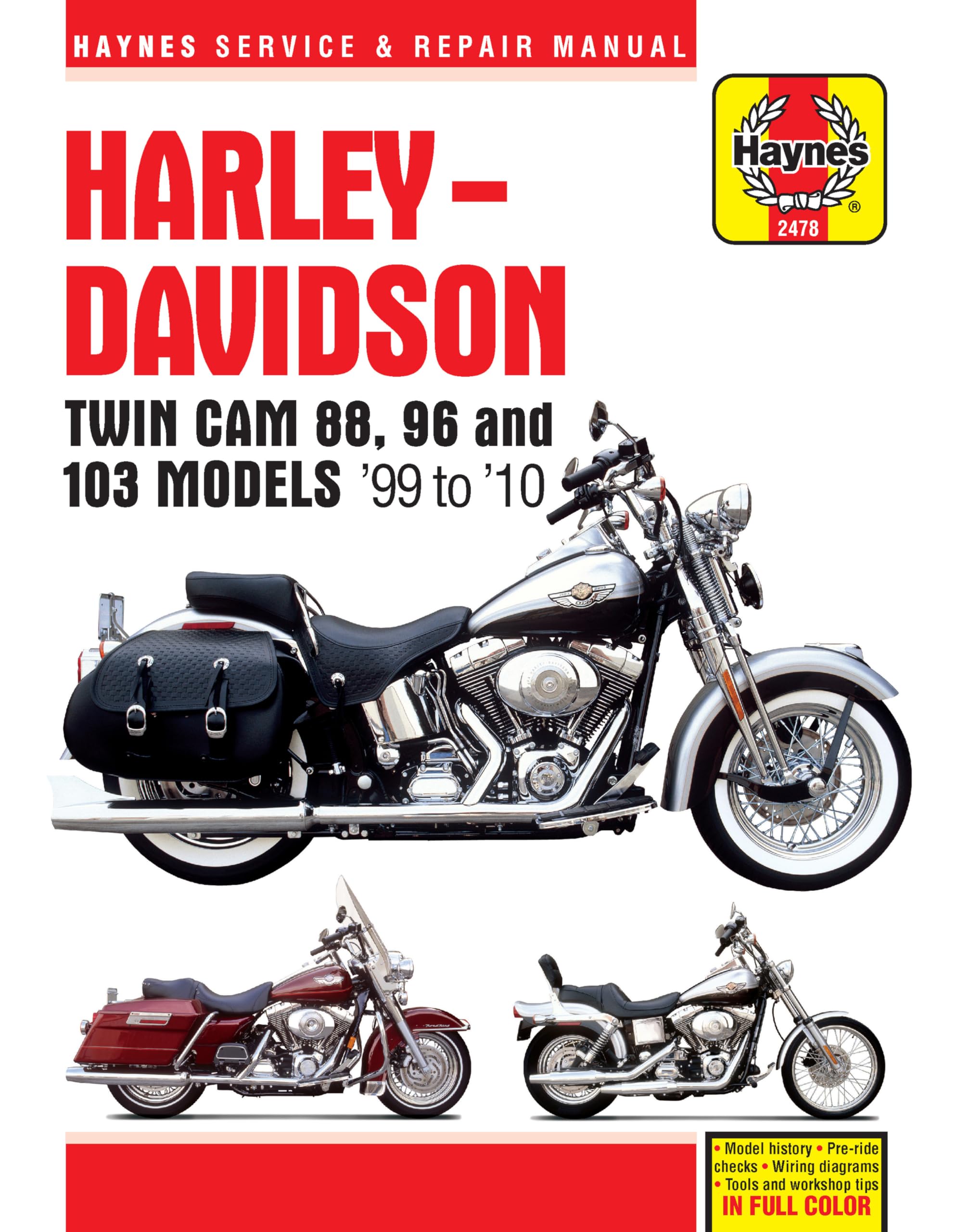 – Harley-Davidson Twin Cam 88, 96 & 103 Models 1999-2010
