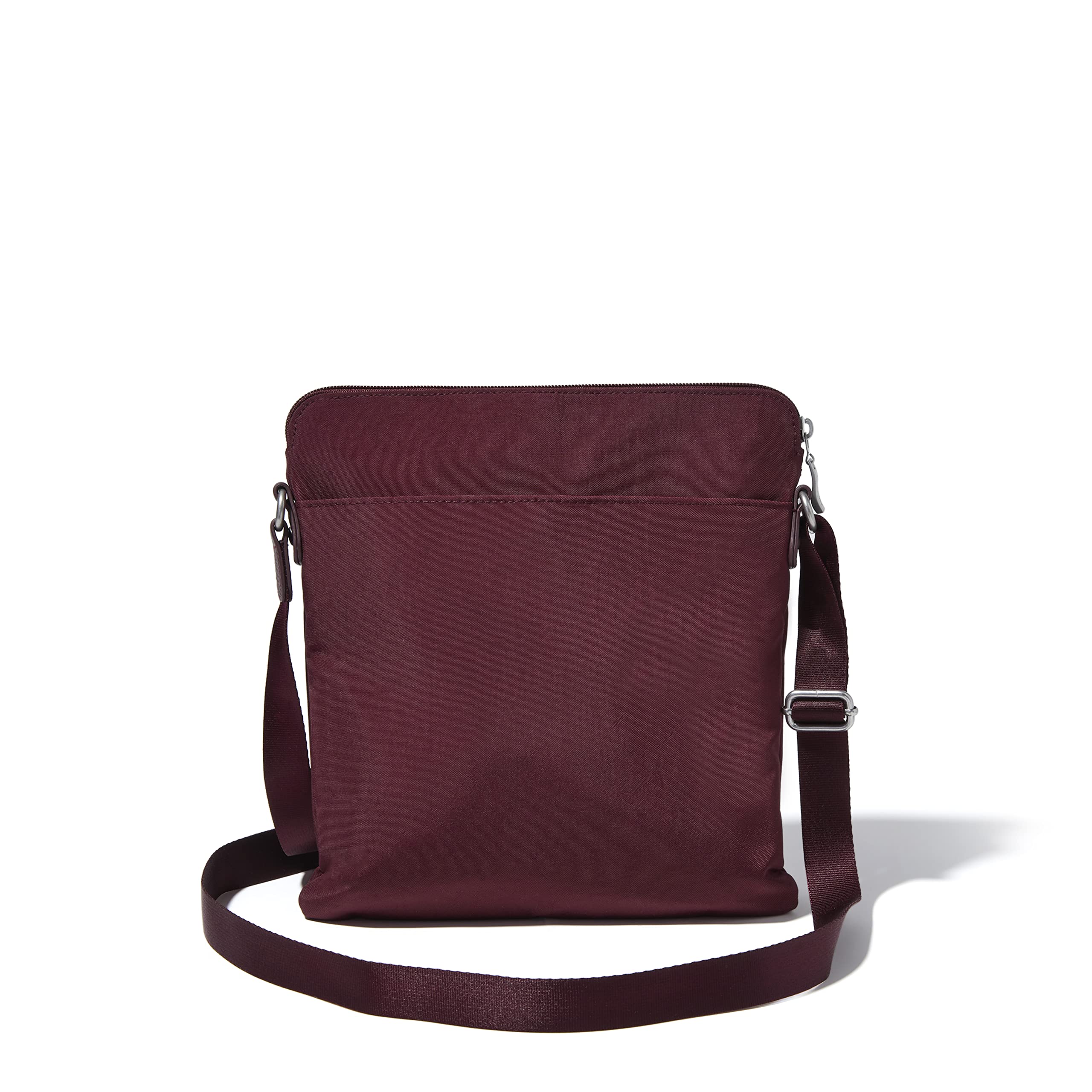 Baggallini womens Go Bagg With Rfid Phone Wristlet: One Size Dark Cherry