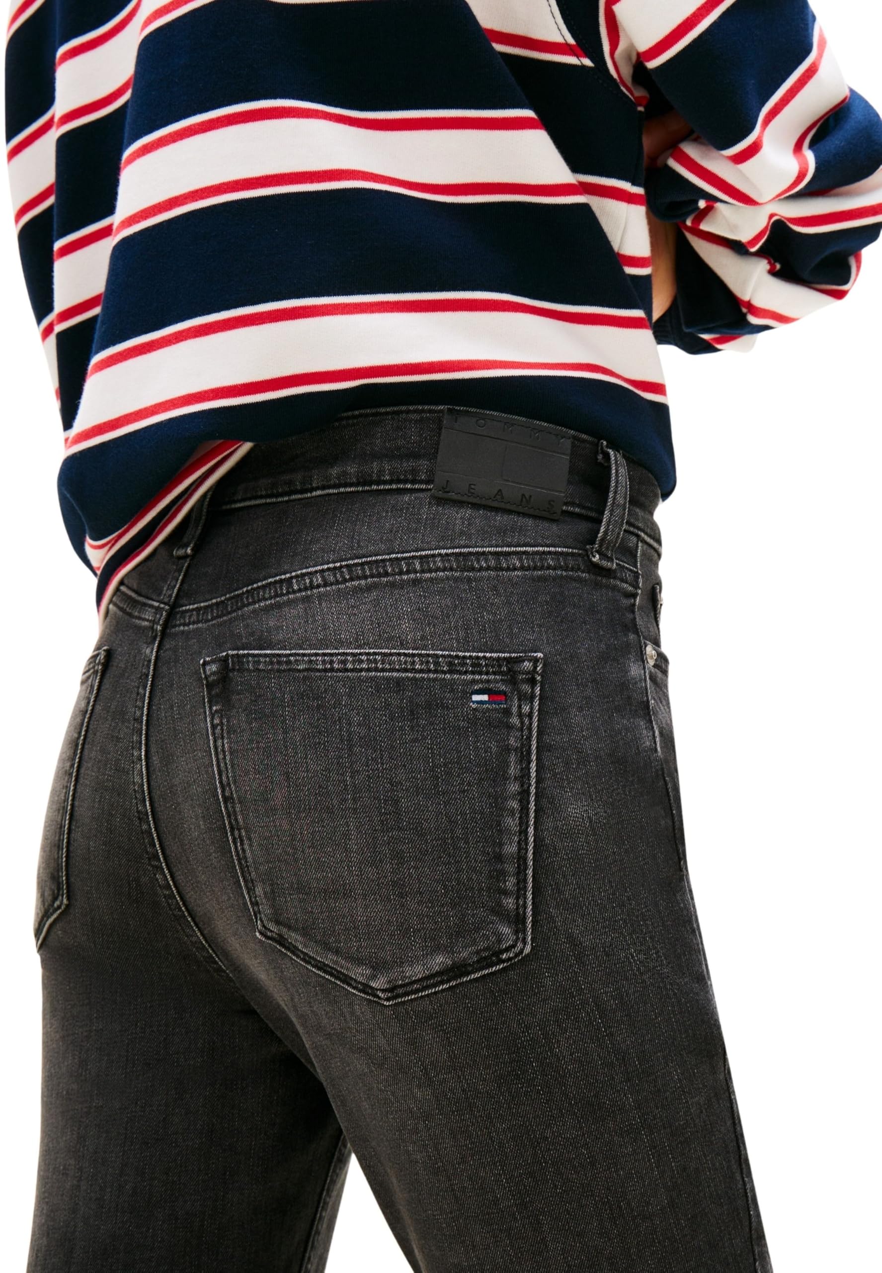 Tommy Jeans Damen Eng anliegend Nora Mr Skny Ah1280 Dw0dw22661