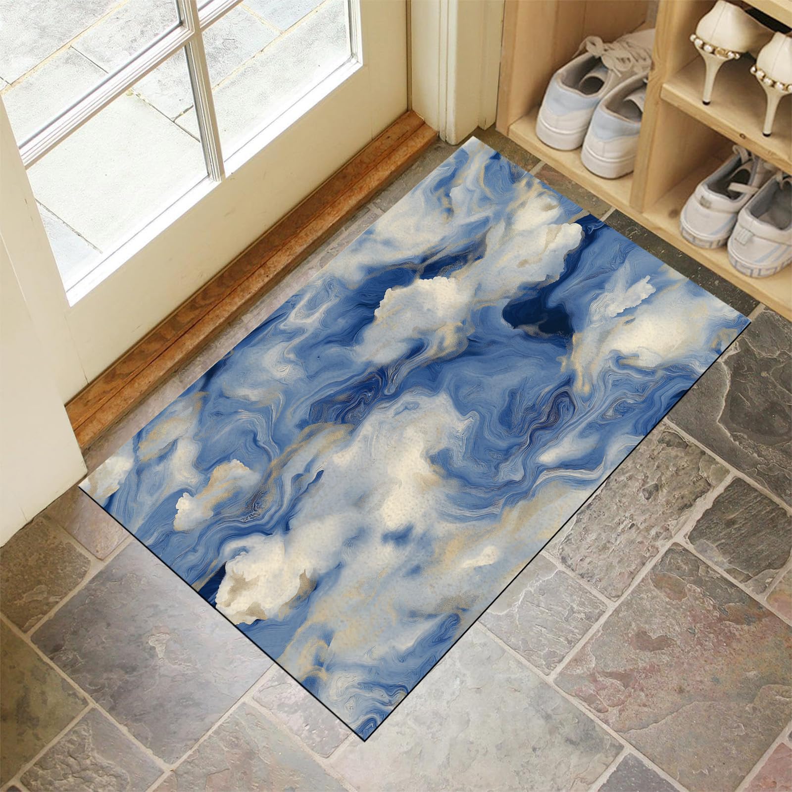 Tapis de porte pour couloir et jardin 80x120 cm contre la boue