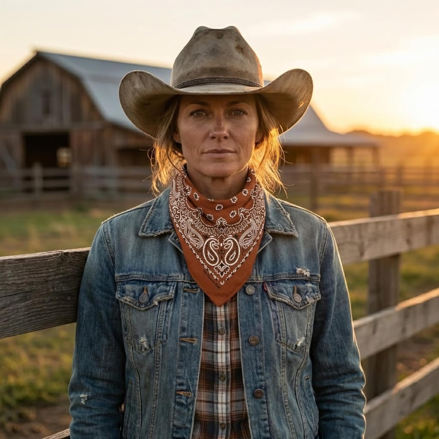 Premium Soft Cotton Bandanas Pack for Men and Women Paisley 22 x 22 inches - Image 4