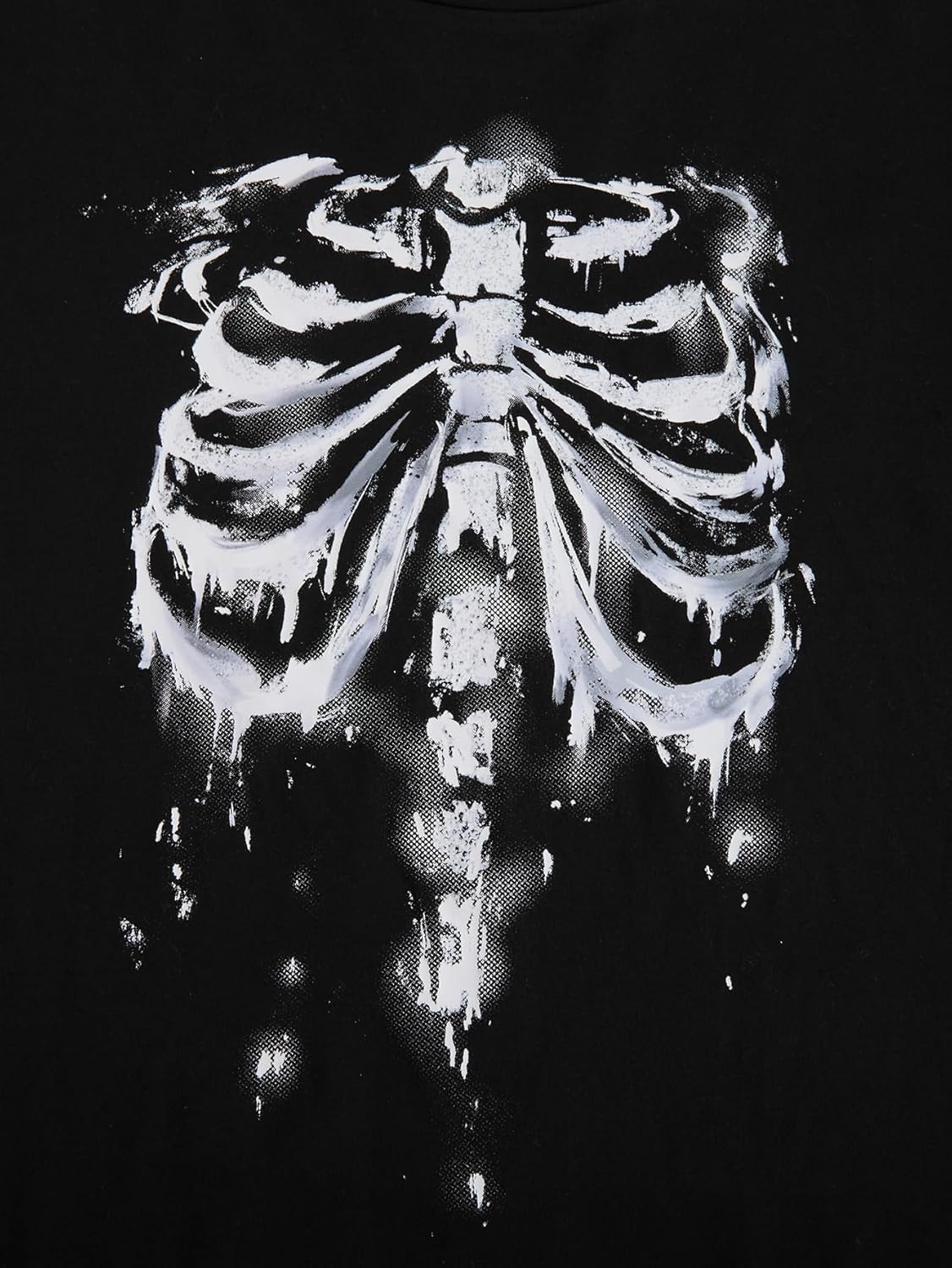 Women's Off The Shoulder Tops Gothic Graphic Tee Y2k Grunge Vintage Oversized T Shirts Trendy Outfits - Image 3