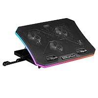 Mars Gaming MNBC6, Base di Raffreddamento + Supporto XL 19'' ARGB