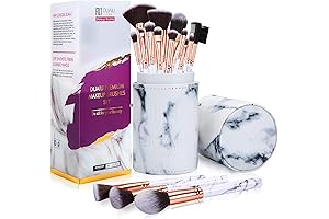 Marble Makeup Brush Set - The Art of Beauty Unleashed