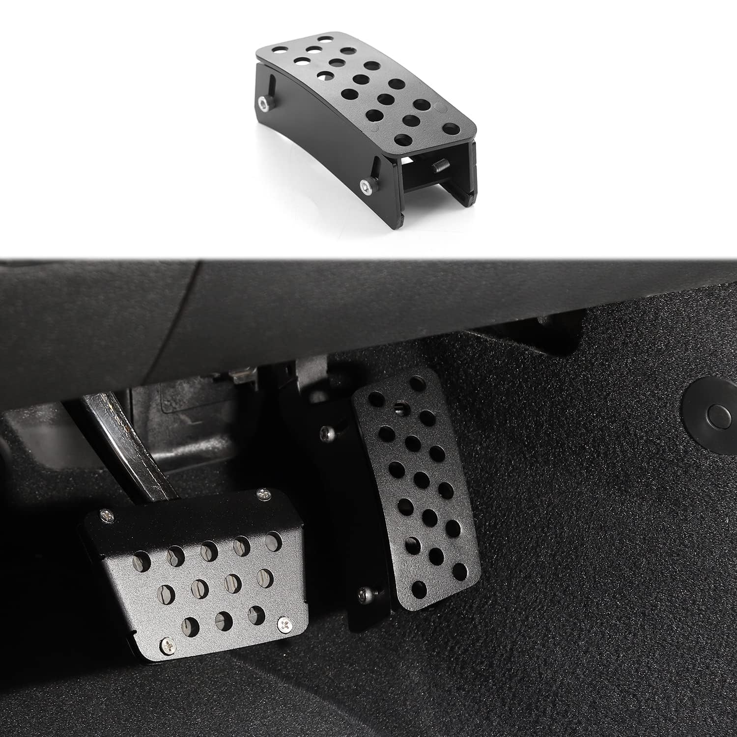 Extendeur de Levage de pédale d'accélérateur pour 2007-2017 Jeep Wrangler JK JKU, Pad d'accélérateur réglable