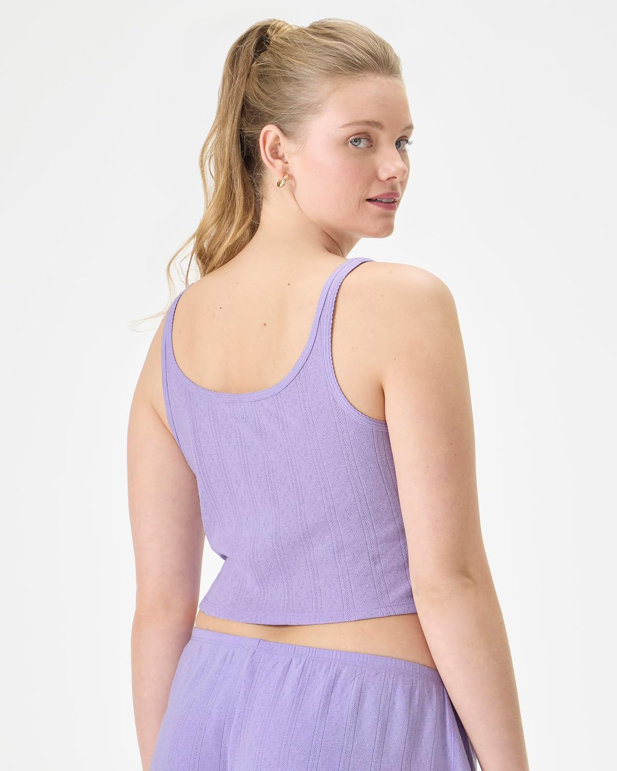 florence by mills Women's Cozy Crush Easy Tank, 2 Pack