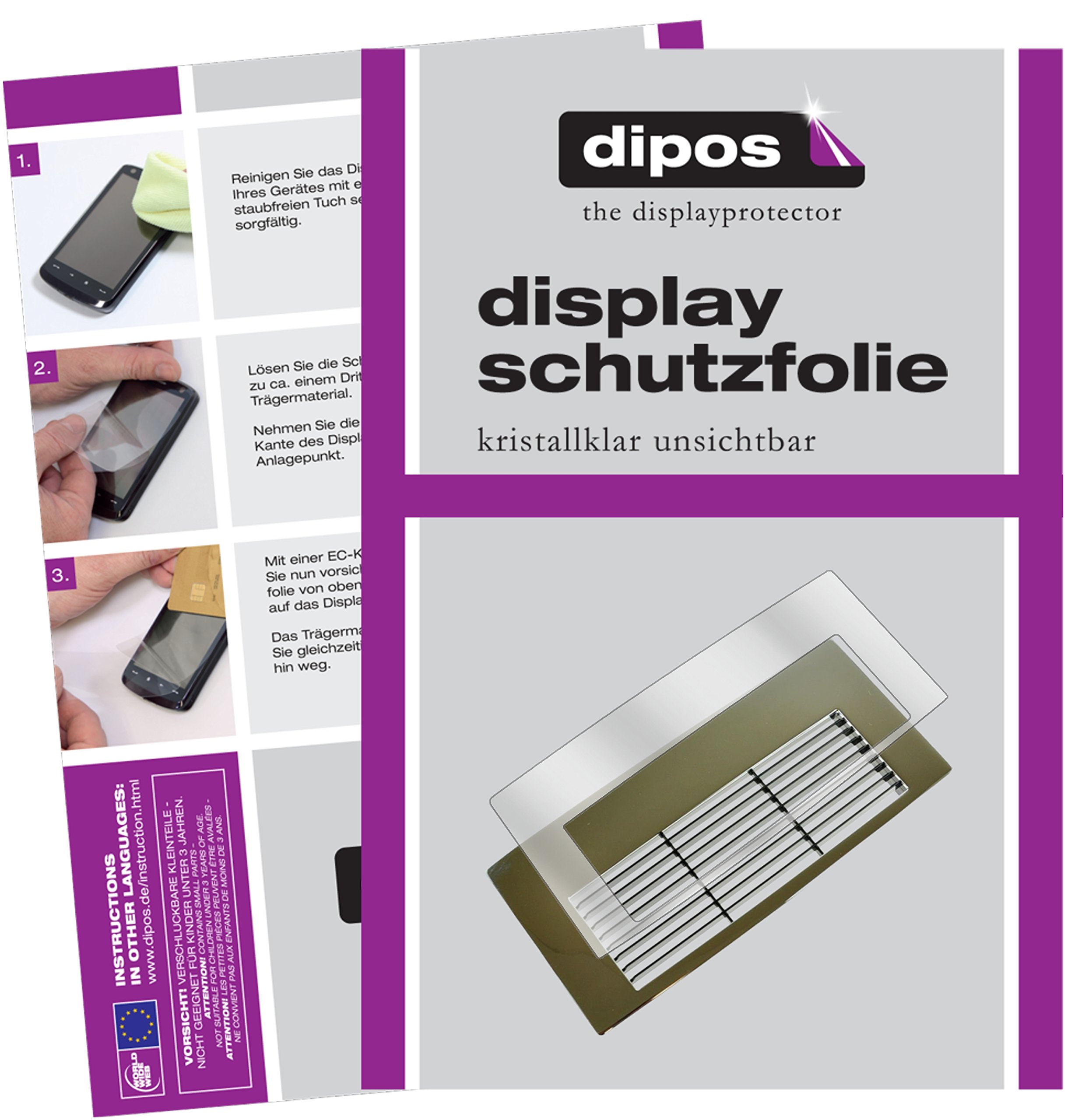 Savvies 6 Pellicole Protettive Per Display Jura S8 - Trasparenti, Antigraffio, Facili Da Applicare Senza Bolle - 4