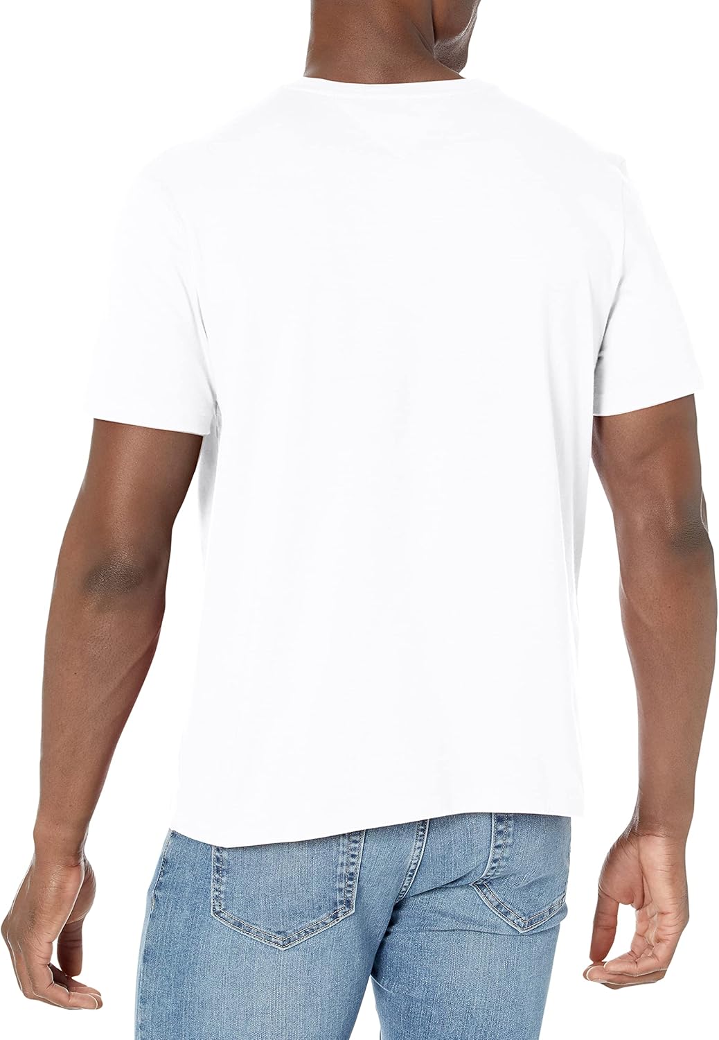 Tommy Hilfiger Mens Flag Crew Neck T-Shirt - Image 2