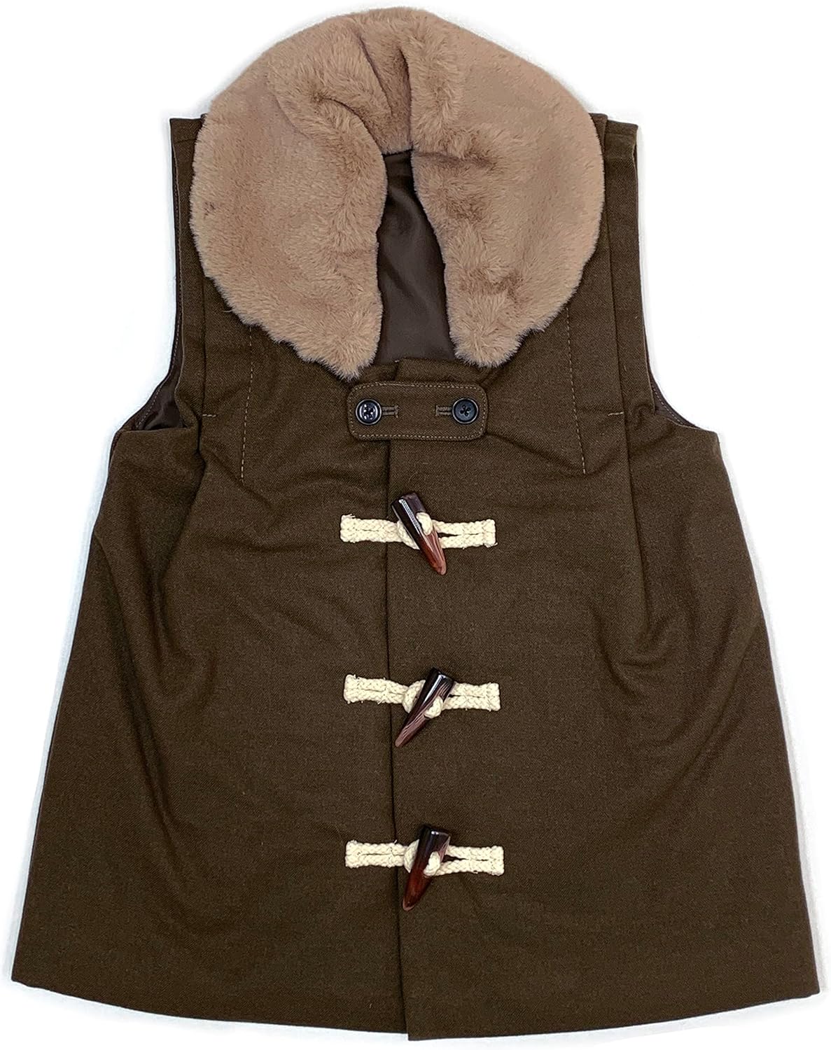 506ag87◎七五三 三歳 女の子 アンティーク着物のみ 牡丹 濃オレンジ