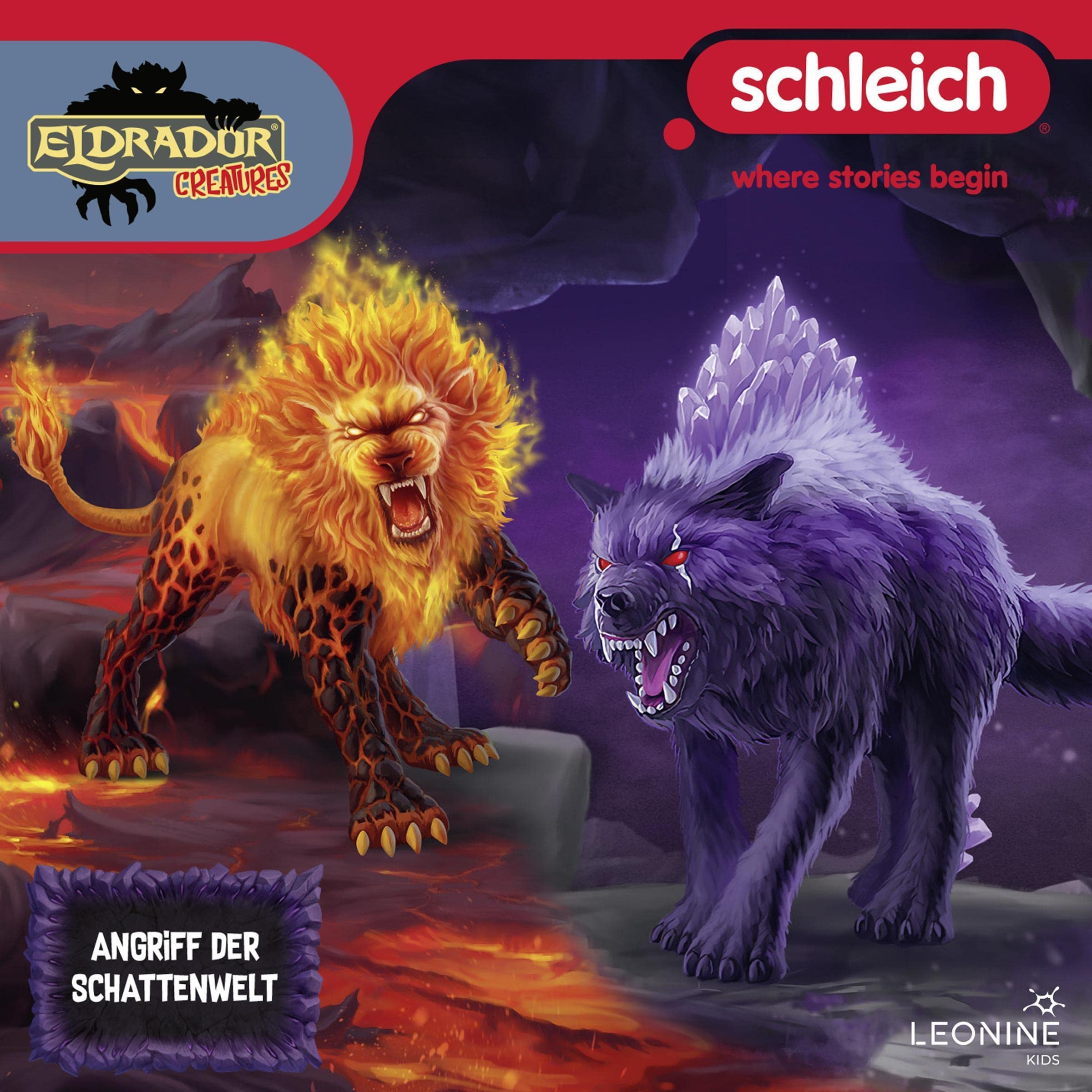 Cover art for Angriff der Schattenwelt