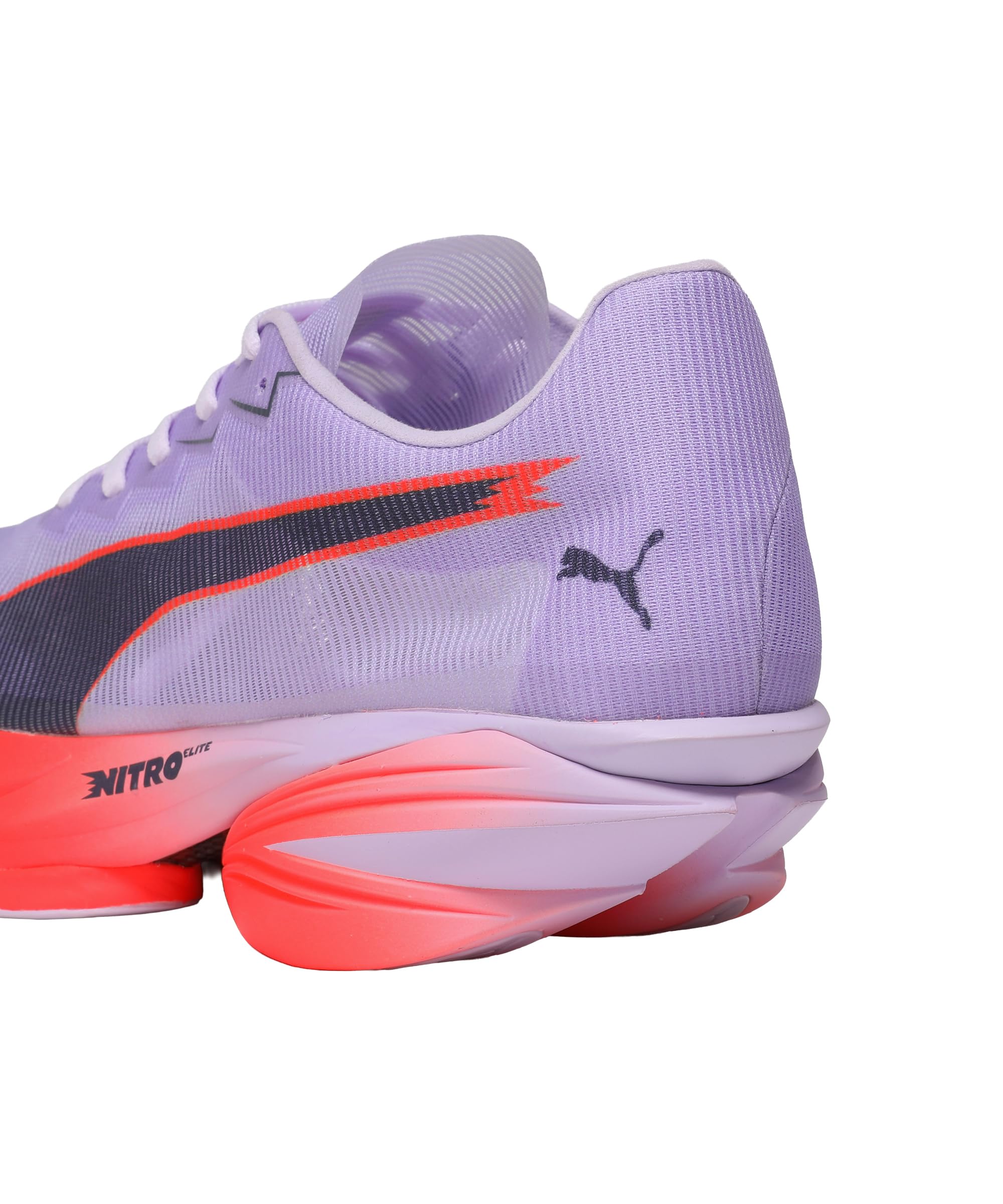 PUMA Fast-R Nitro Elite 3 Laufschuhe Wettkampfschuh Herren Flieder - Light Lavender-Ultra red 45