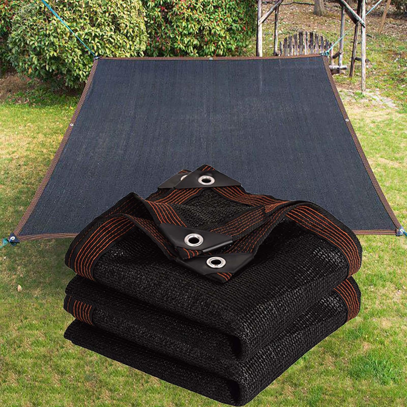 Voile d'ombrage anti-vieillissement contre la chaleur du jardin