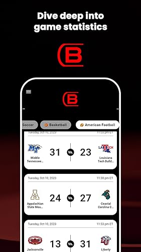 B Sports mobile app
