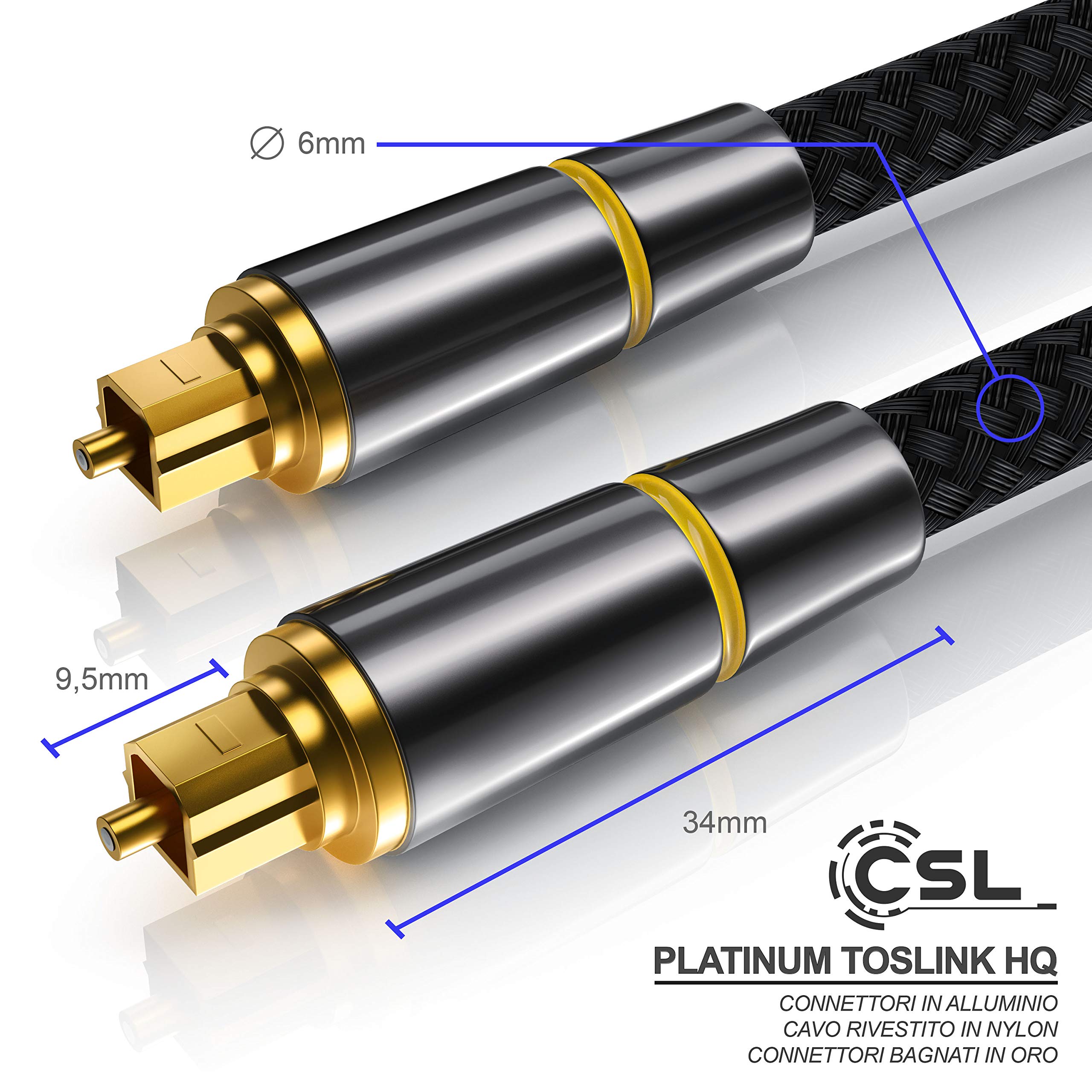 Cavo Ottico Audio Digitale 3: I 10 Igliori Di Agosto 2022 (con - Foto 13