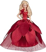 Vista 7 de Hallmark Keepsake Adorno de Navidad de plástico 2022 Muñeca Barbie de vacaciones negra