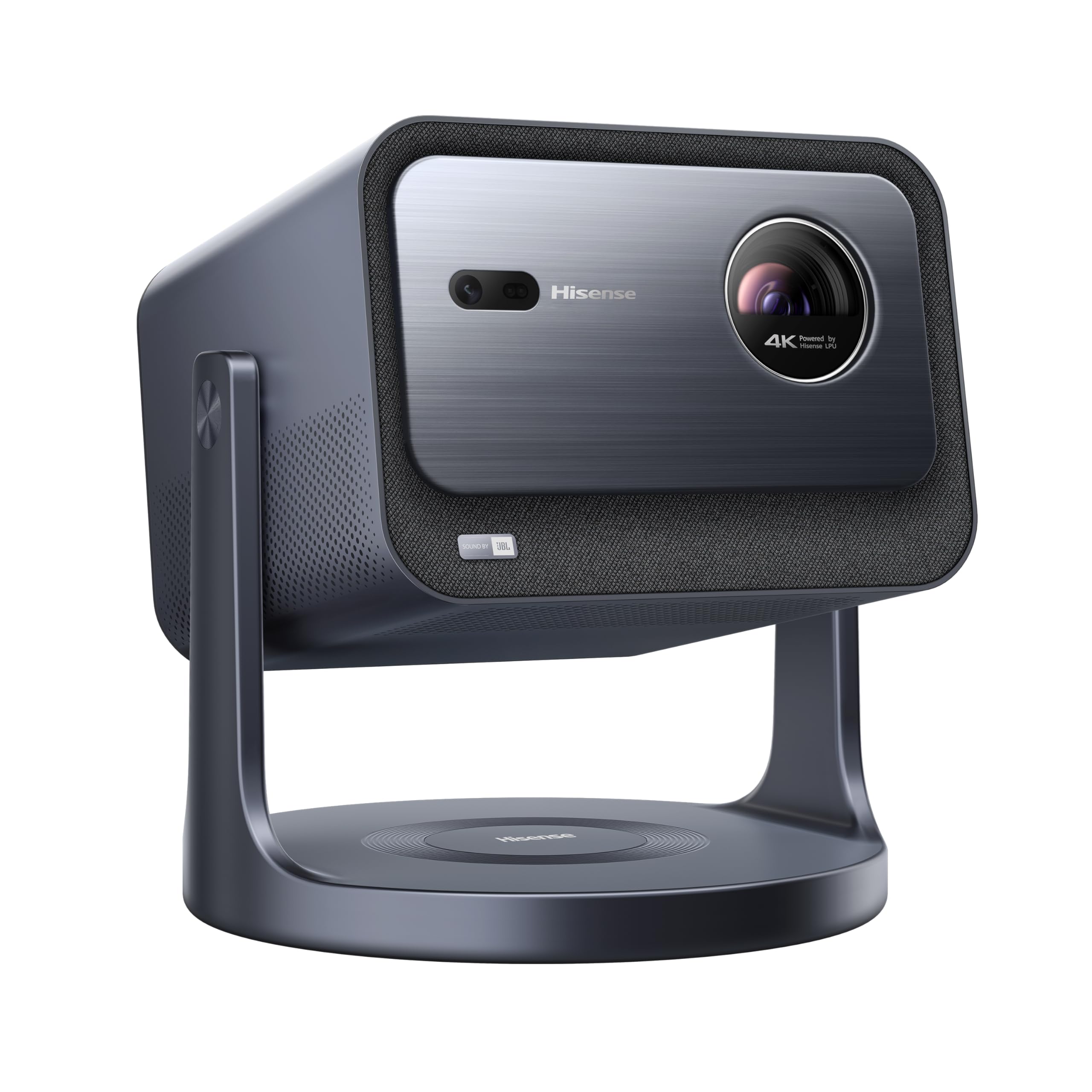 Hisense Smart Mini proiettore C2, 65-300" 4K, 2000 ANSI lumen,Risoluzione 4K, Dolby Vision, HDR10+, Smart TV VIDAA U7.6, 20W audio JBL integrato