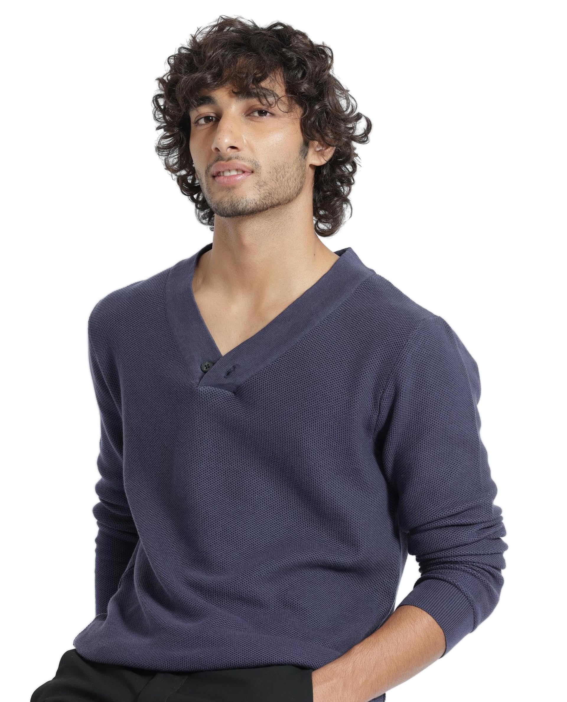 rare rabbit Regular fit Plain Sweater-picture-20