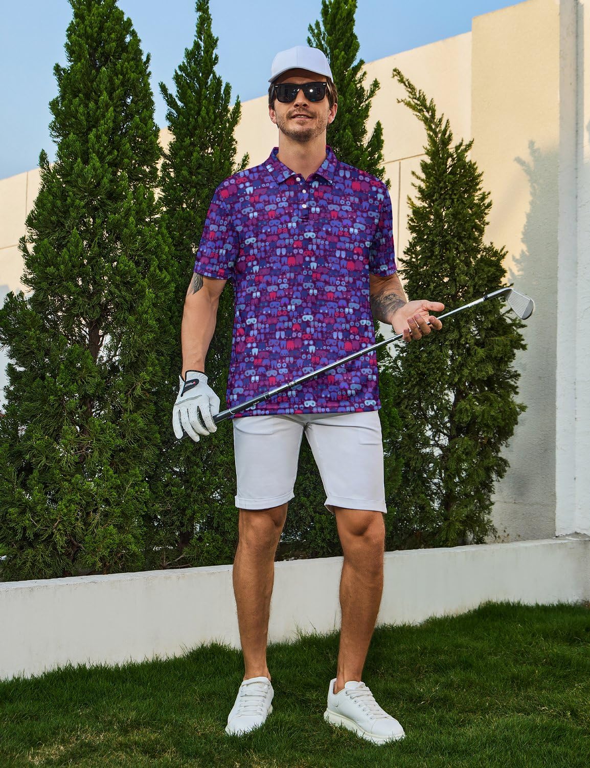 Camisas polo de golf para hombre, camisas polo de manga corta, regalos de golf
