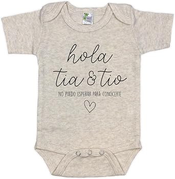 Hola Tia & Tio Spanish Surprise Pregnancy Announcement for Aunt and Uncle