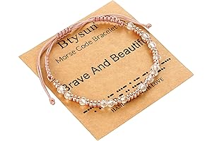 Remember Who The F You Are Morse Code Bracelet