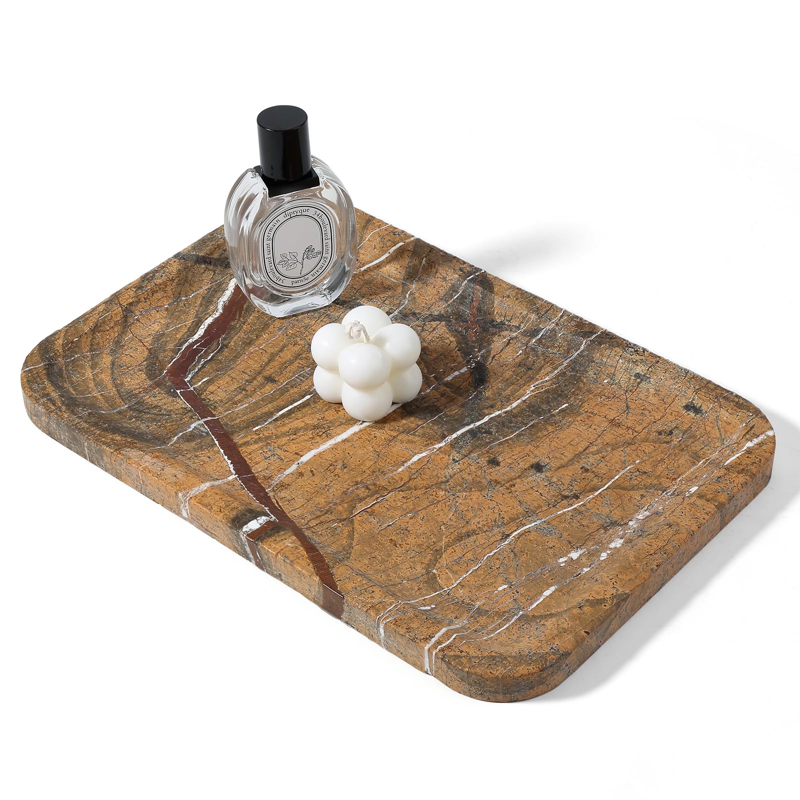 Plateau en marbre naturel pour comptoir salle de bain et cuisine rectangulaire 30cm