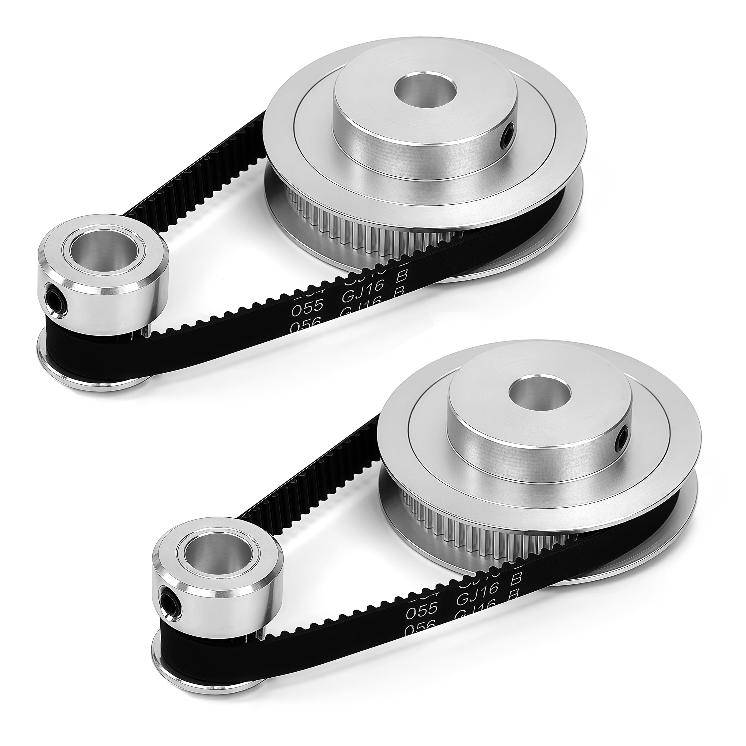 Polea Sincronización GT2 20 & 60 Dientes 5mm Aluminio Correa 200x6mm para Impresora 3D