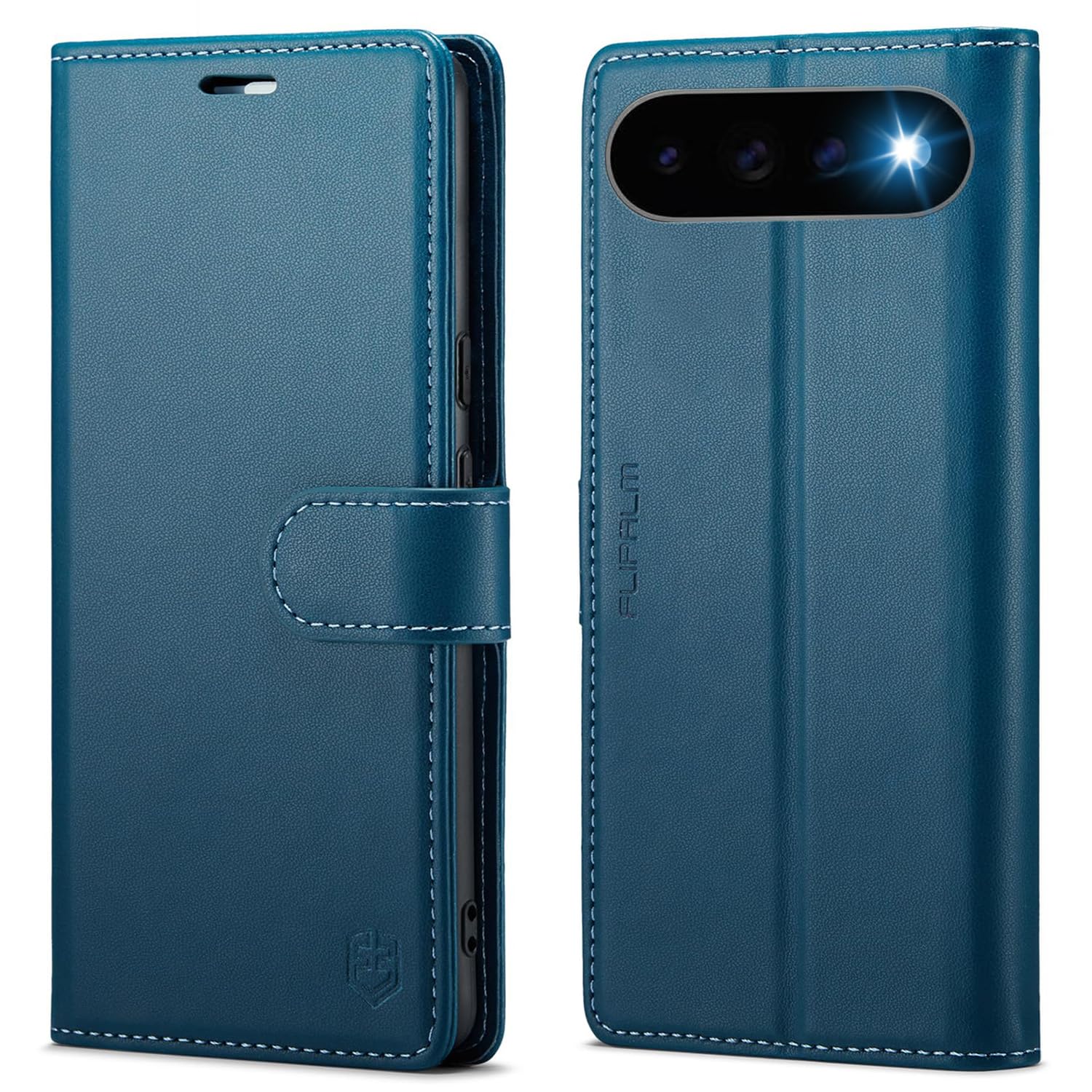 Photo 1 of FLIPALM Wallet Case for Google Pixel 11 Pro XL, Blue