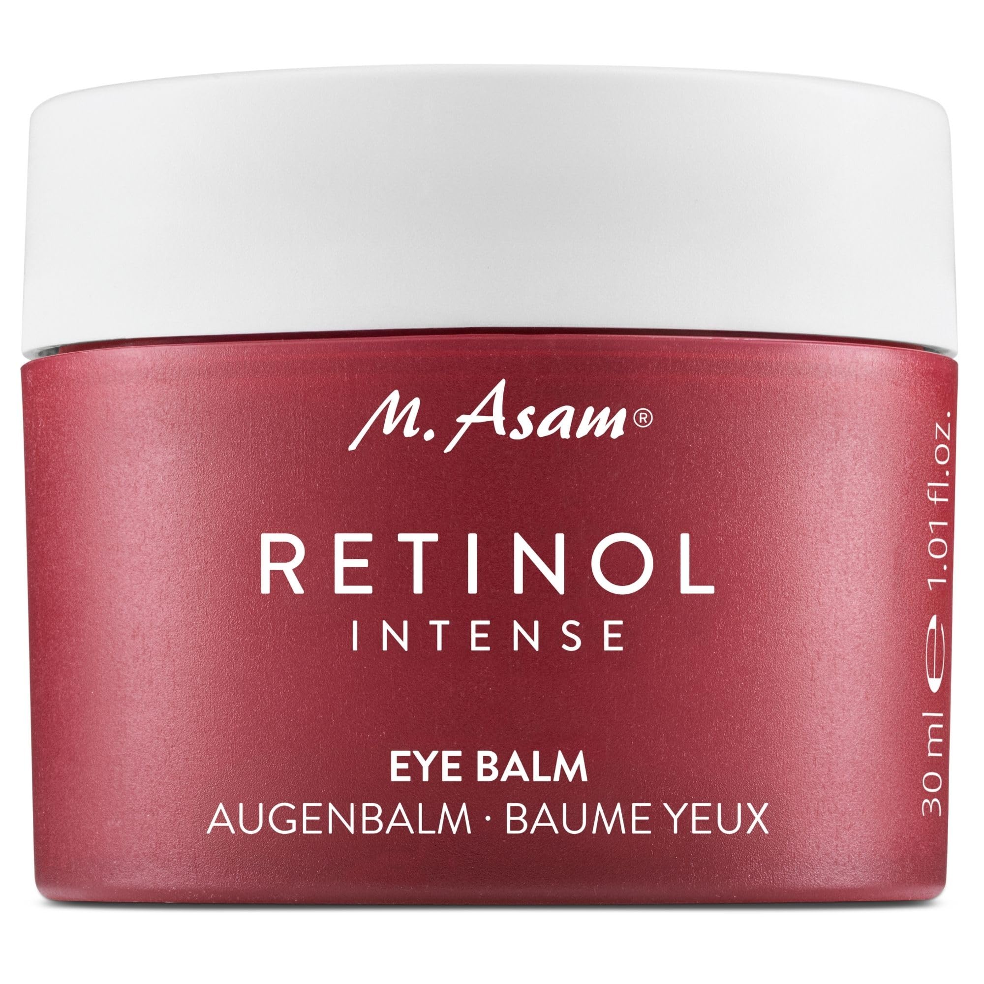 M. Asam RETINOL INTENSE Eye Balm (30 ml) - Reichhaltige Augencreme mit Retinol und Hyaluronsäure, Mindert Linien und Falten um die Augenpartie