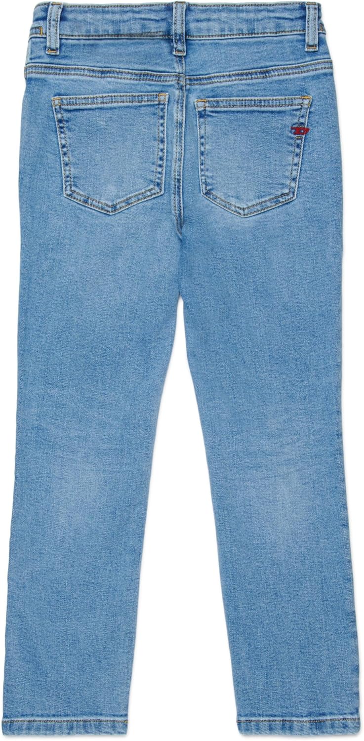 Diesel Girls' Slim Fit Jeans in Light Blue Wash - 2004