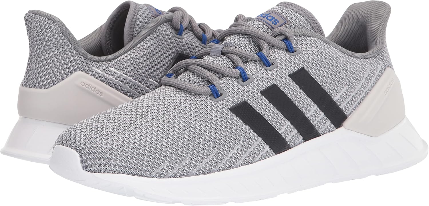 Adidas Mens Questar Flow Nxt Grey/Ink/Team Royal Blue 11.5