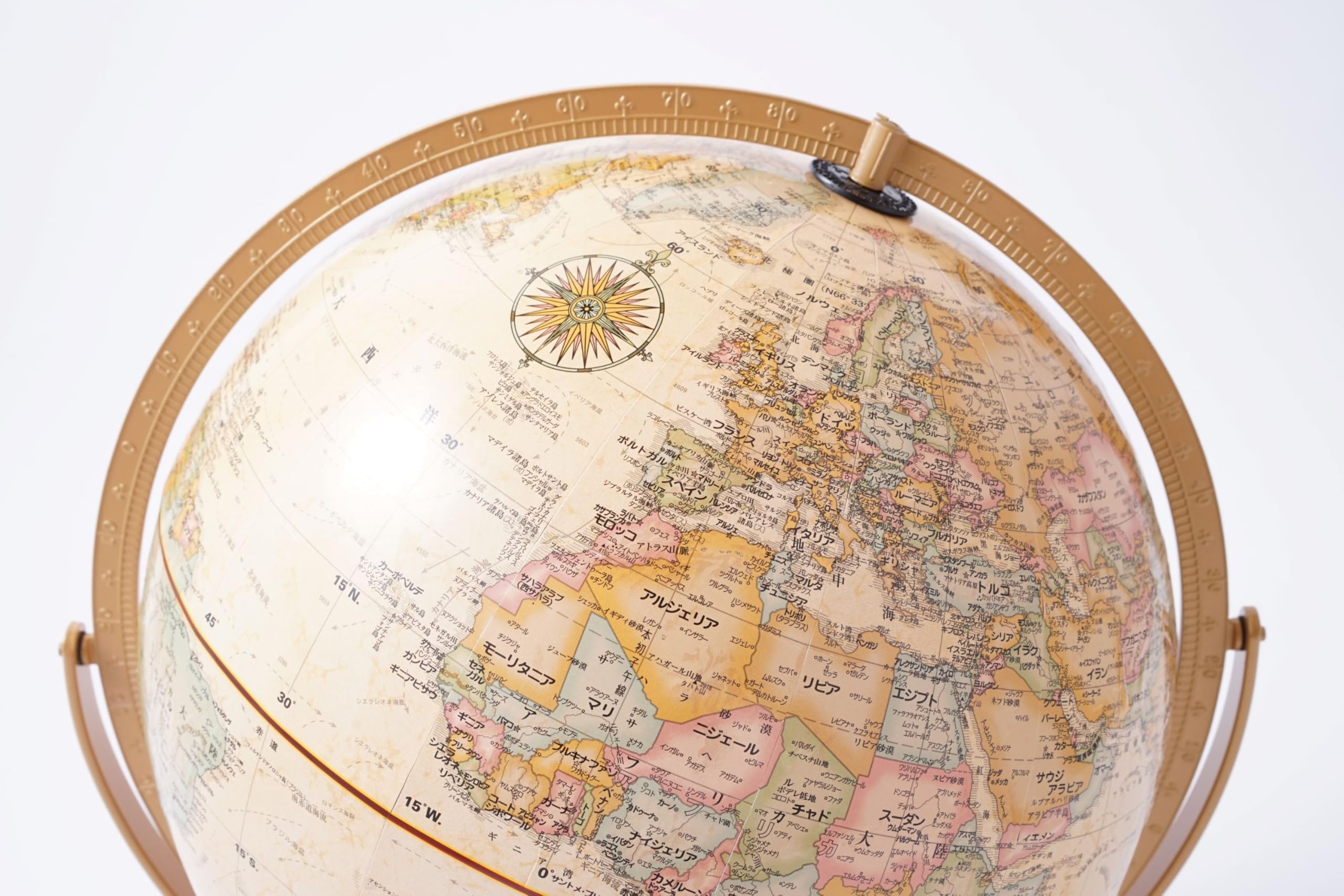 Amazon | リプルーグル 地球儀 ラ・グレンジ型 アンティーク 日本語版