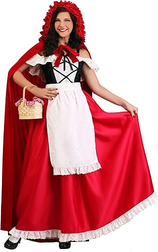 Miniatura 2 de Disfraz de caperucita roja para mujer de lujo para adultos