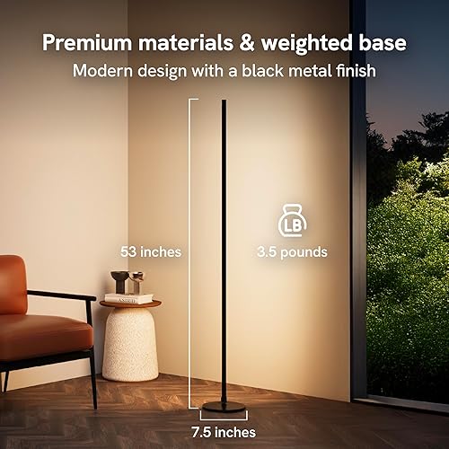 Miniatura 7 de Aura TV LED Retroiluminación + lámpara de pie LED Aura para TV de 55 a 65 pulgadas Kit de inmersión - Kit de sincronización de retroiluminación de