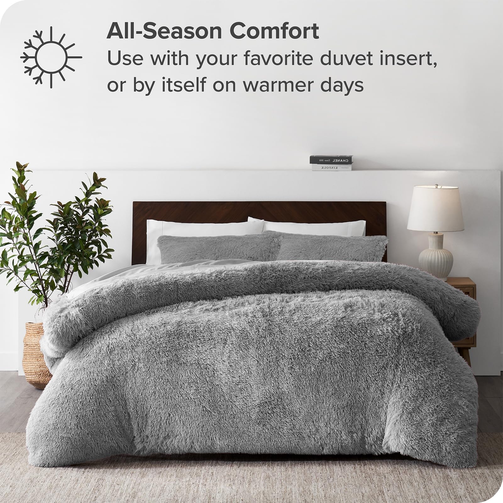 Sleepdown Robin Parure De Lit Réversible En Coton Brossé Avec Housse De Couette Et Taies D'oreiller – King Size (220 Cm X 230 Cm) – Rouge