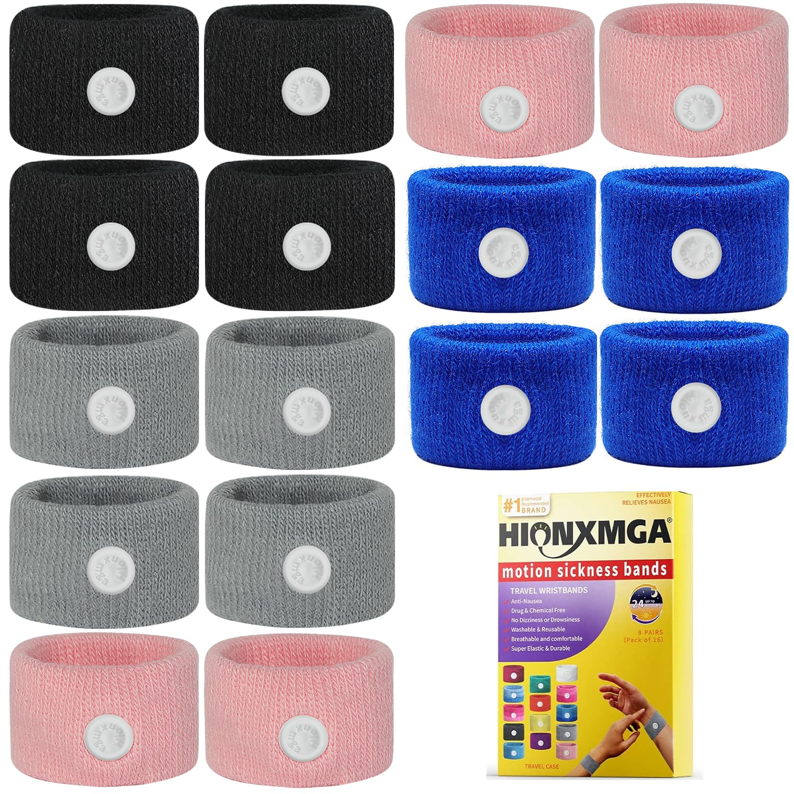 Motion Sickness Bands Anti Nausea Wristbands for Adult and Kids — Amazon image 13