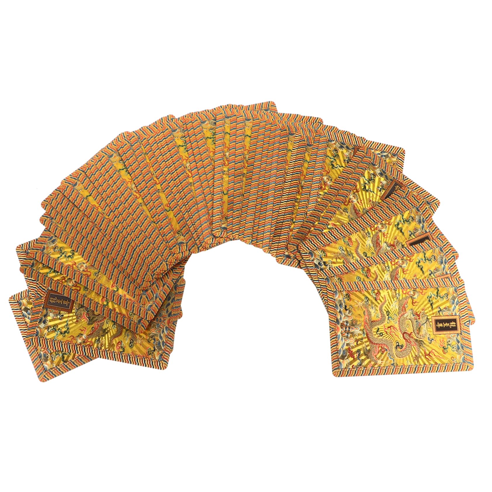 Abaodam 5 Confezioni Di Carte Da Gioco Lamina D'Oro Tally Carte Da Gioco Carte Da Poker Di Partito Partito Giocattolo Carte Da Gioco Puntelli Del Gioco Di Famiglia Poker Giocattolo