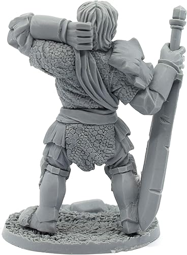 Miniatura 2 de Storm Giant Figura en miniatura, 100% resina de uretano, 3.622 in de alto, (para juegos de guerra de mesa a escala de 1.102 in), fabricada en